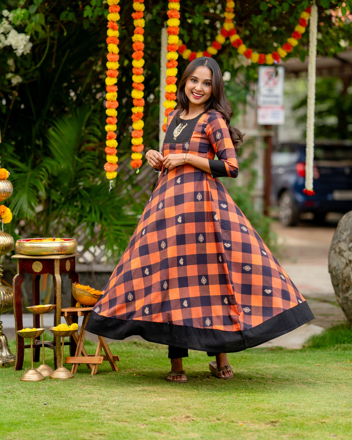 Mozhi Maternity Dress 2Pcs