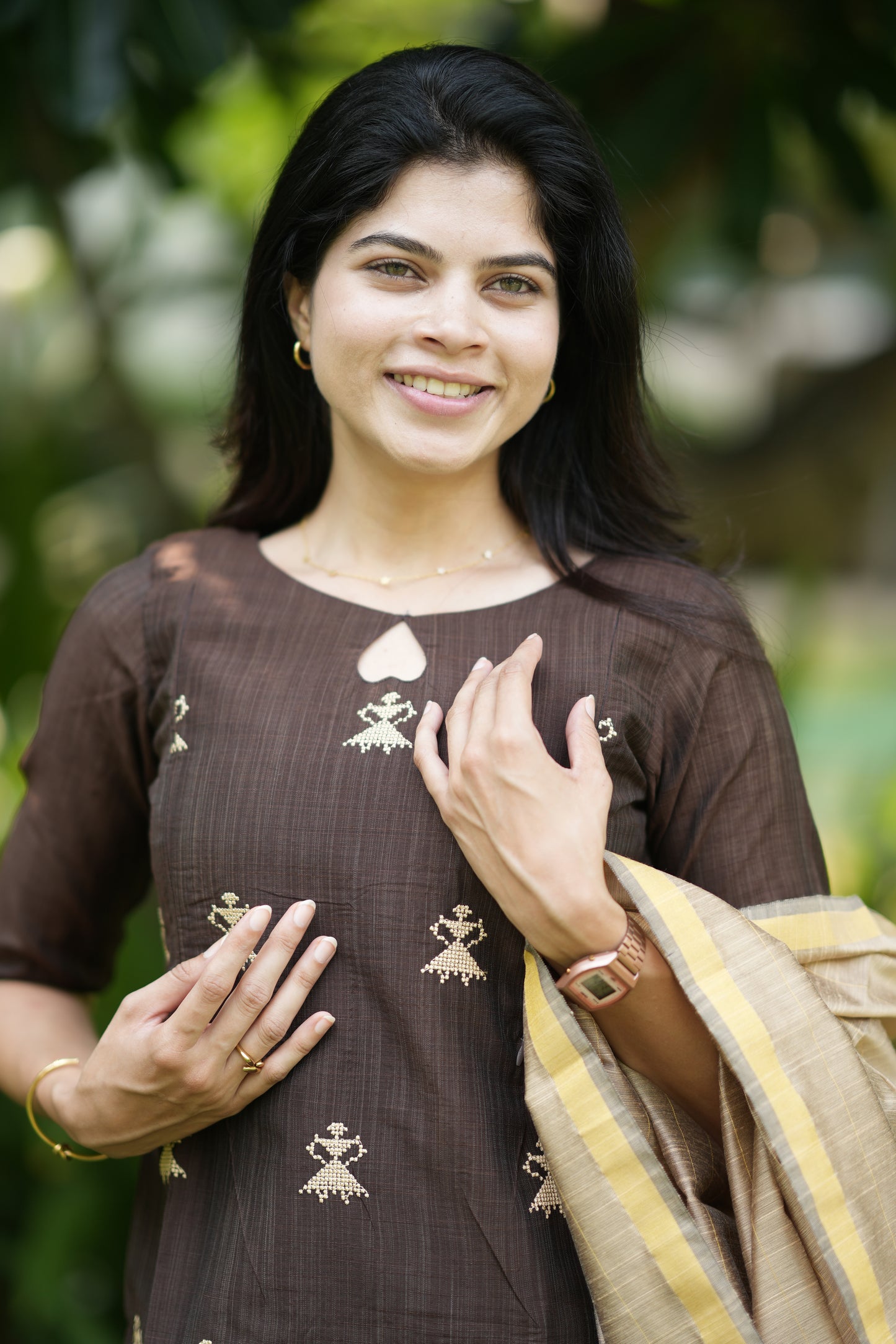 Magizhini Maternity kurti ( 3-Piece Set)