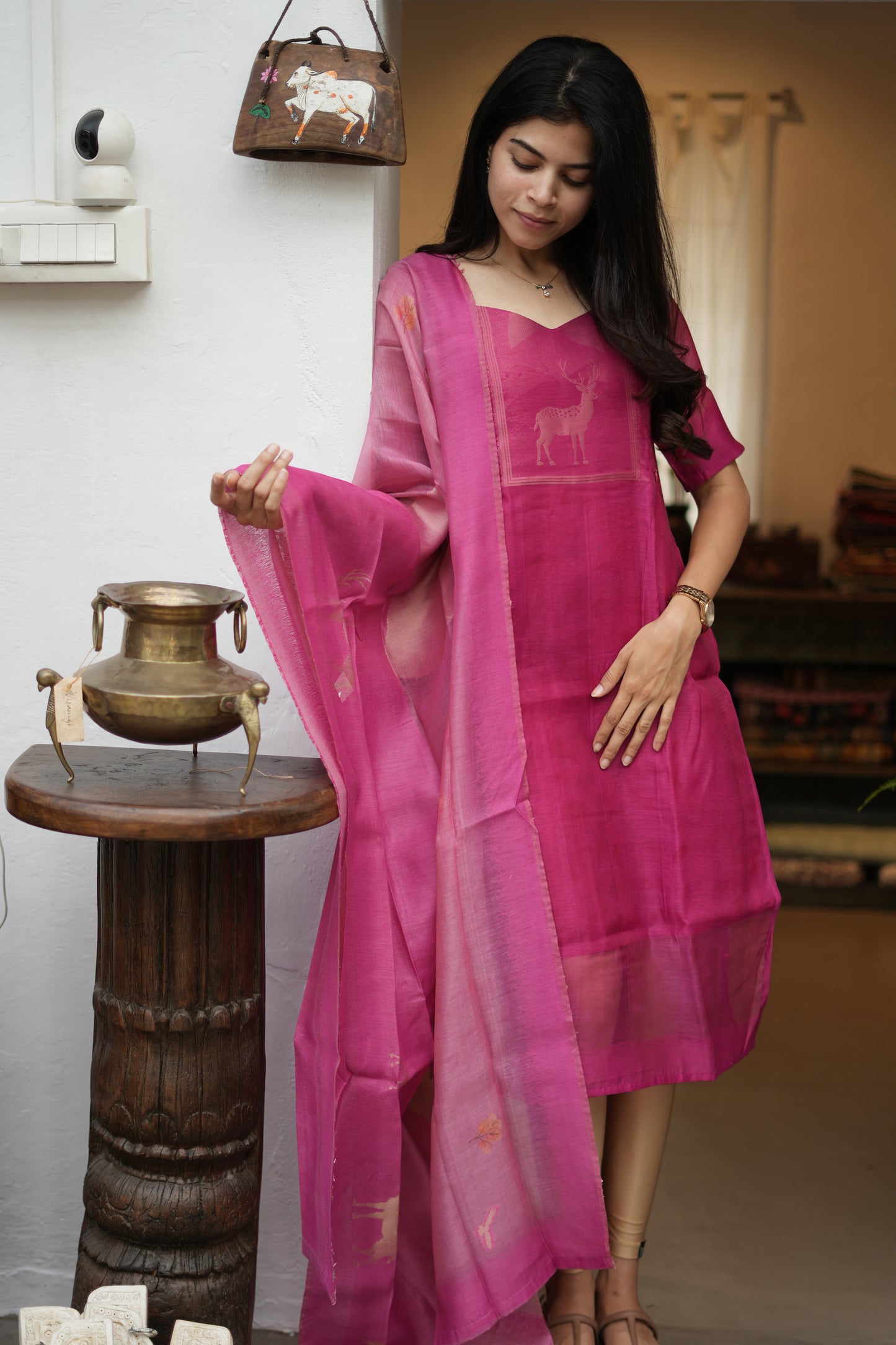Nilani Maternity Kurti ( Top & Duppata)