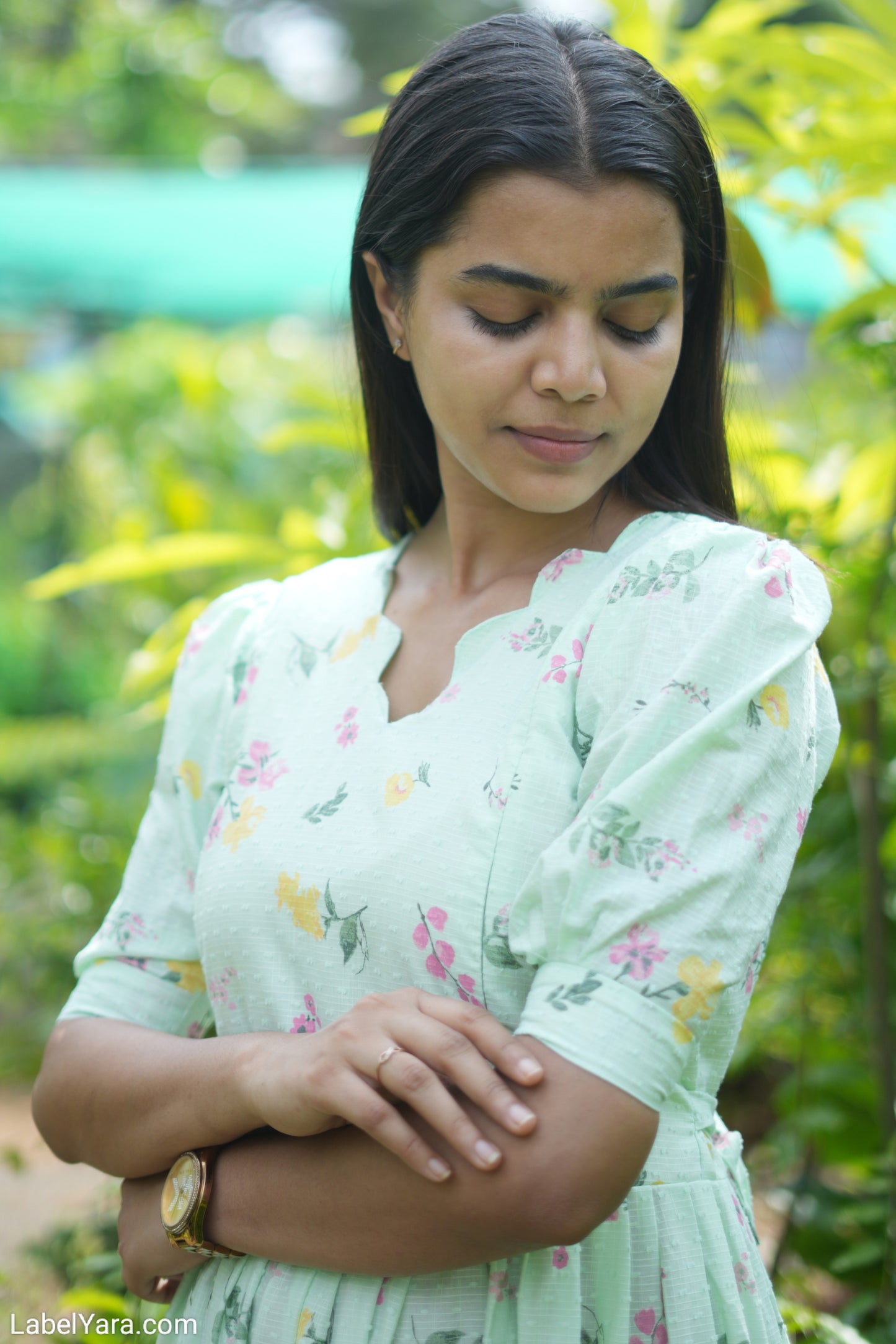 FloralButta - CottonZipKurti