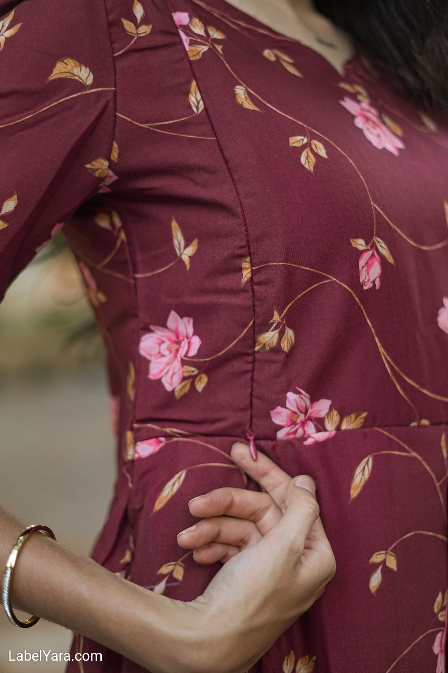 Zahra - CottonZipKurti