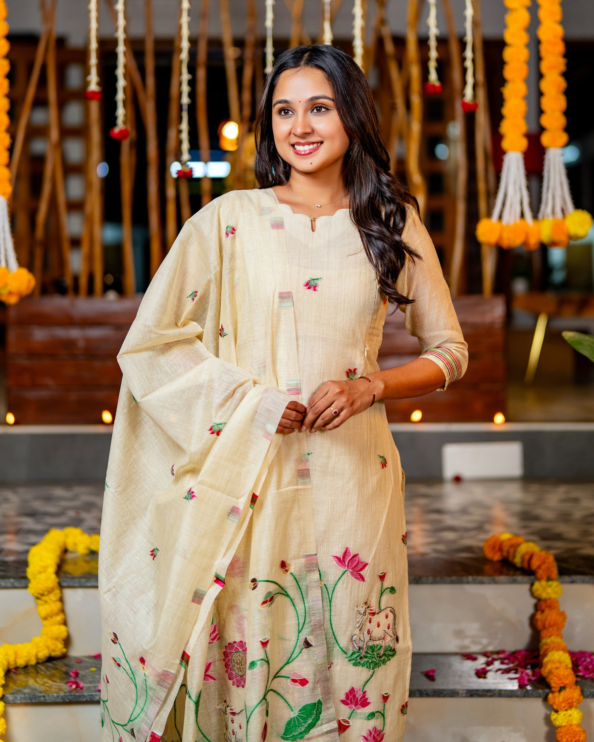 Seeta Maternity Kurti ( 3-Piece Set)