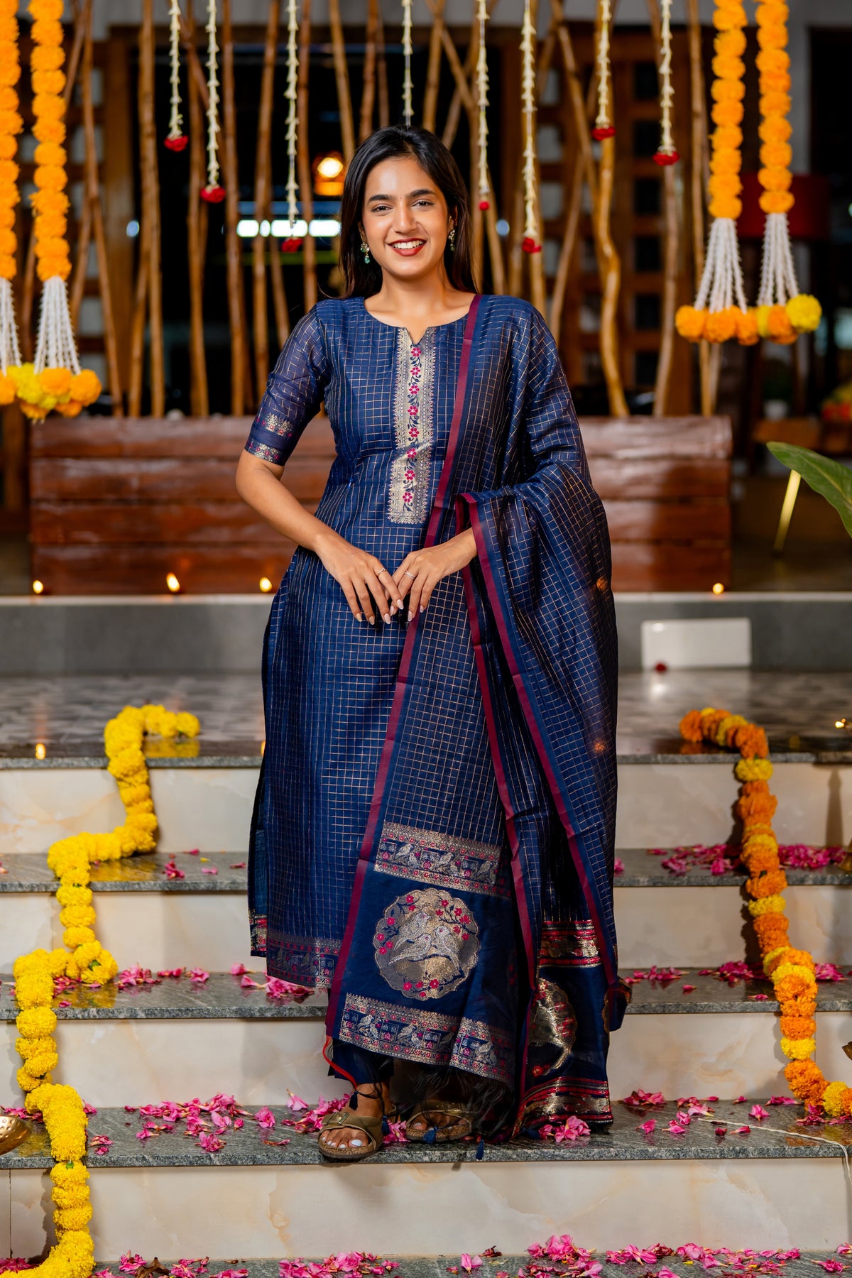 Idaya Maternity Kurti ( 3-Piece Set)