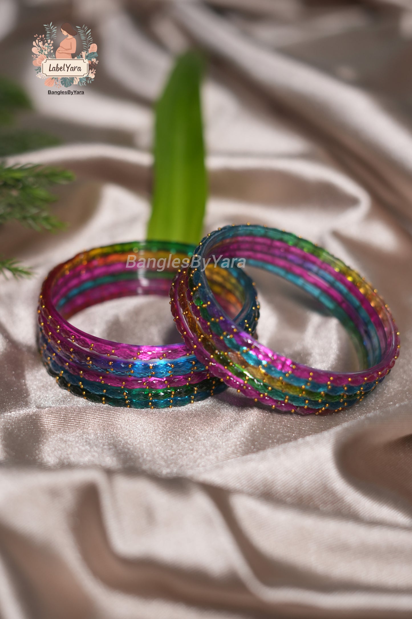RainDrop - Crystal Glass Bangles