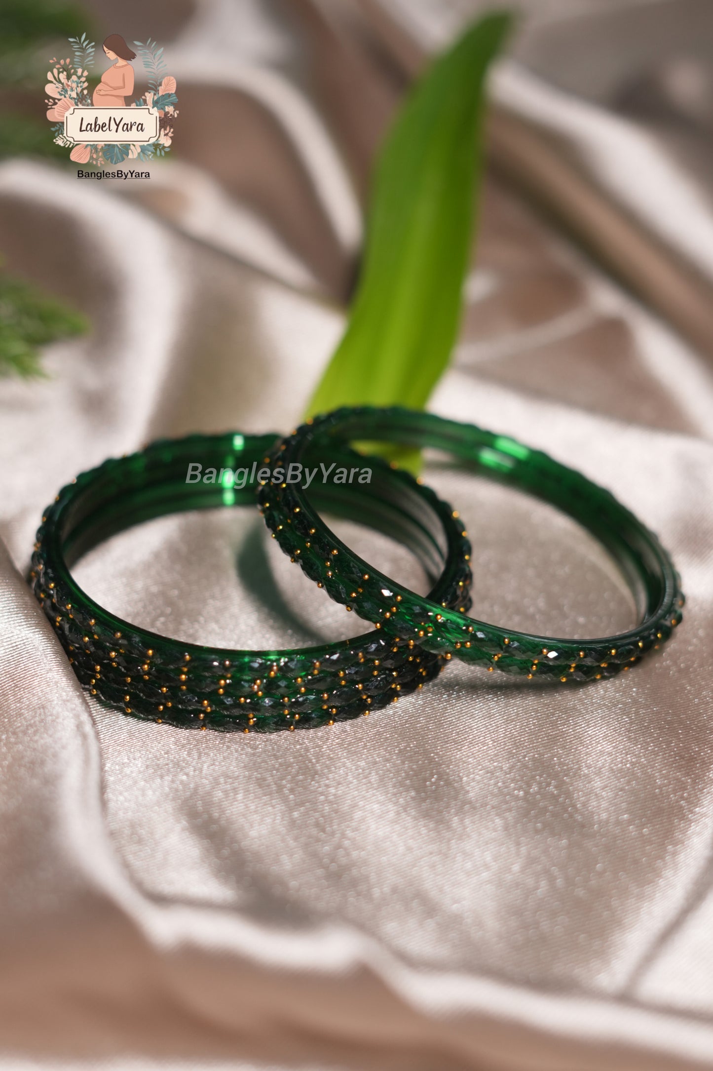 RainDrop - Crystal Glass Bangles
