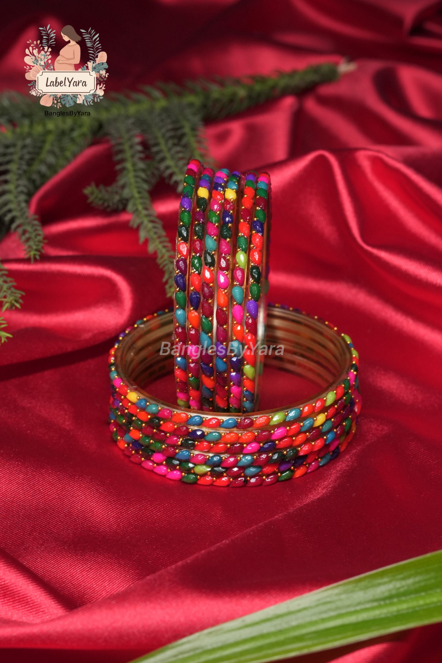 WaterDrop - Crystal Glass Bangles