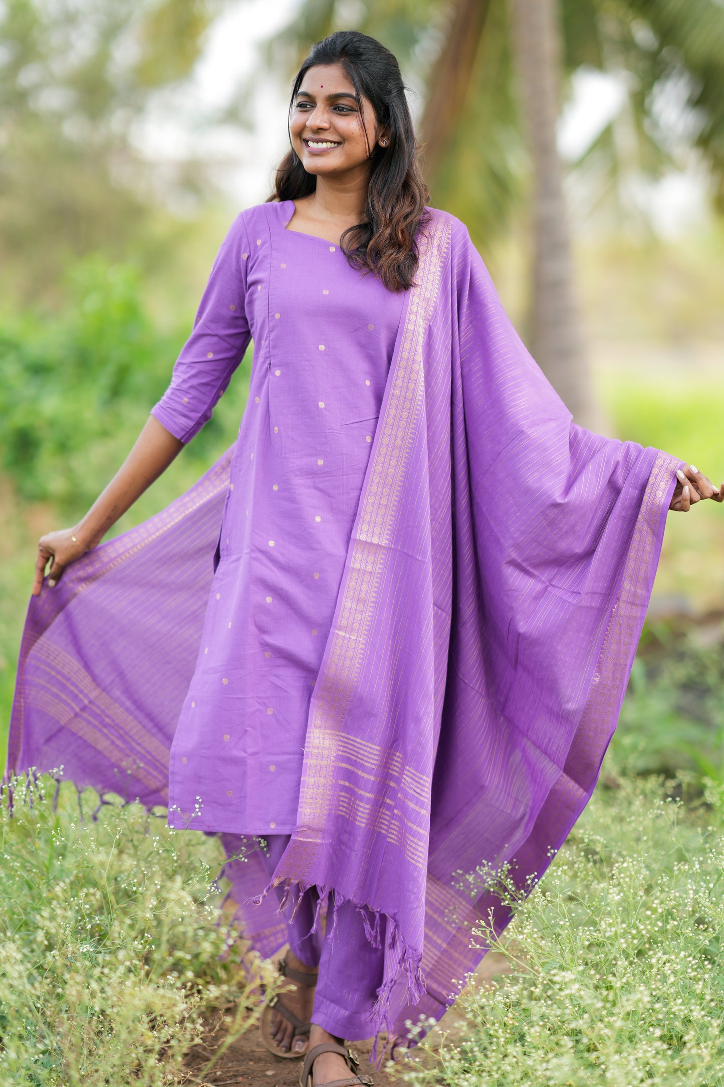Kayalvizhi Maternity Kurti ( 3-Piece Set)