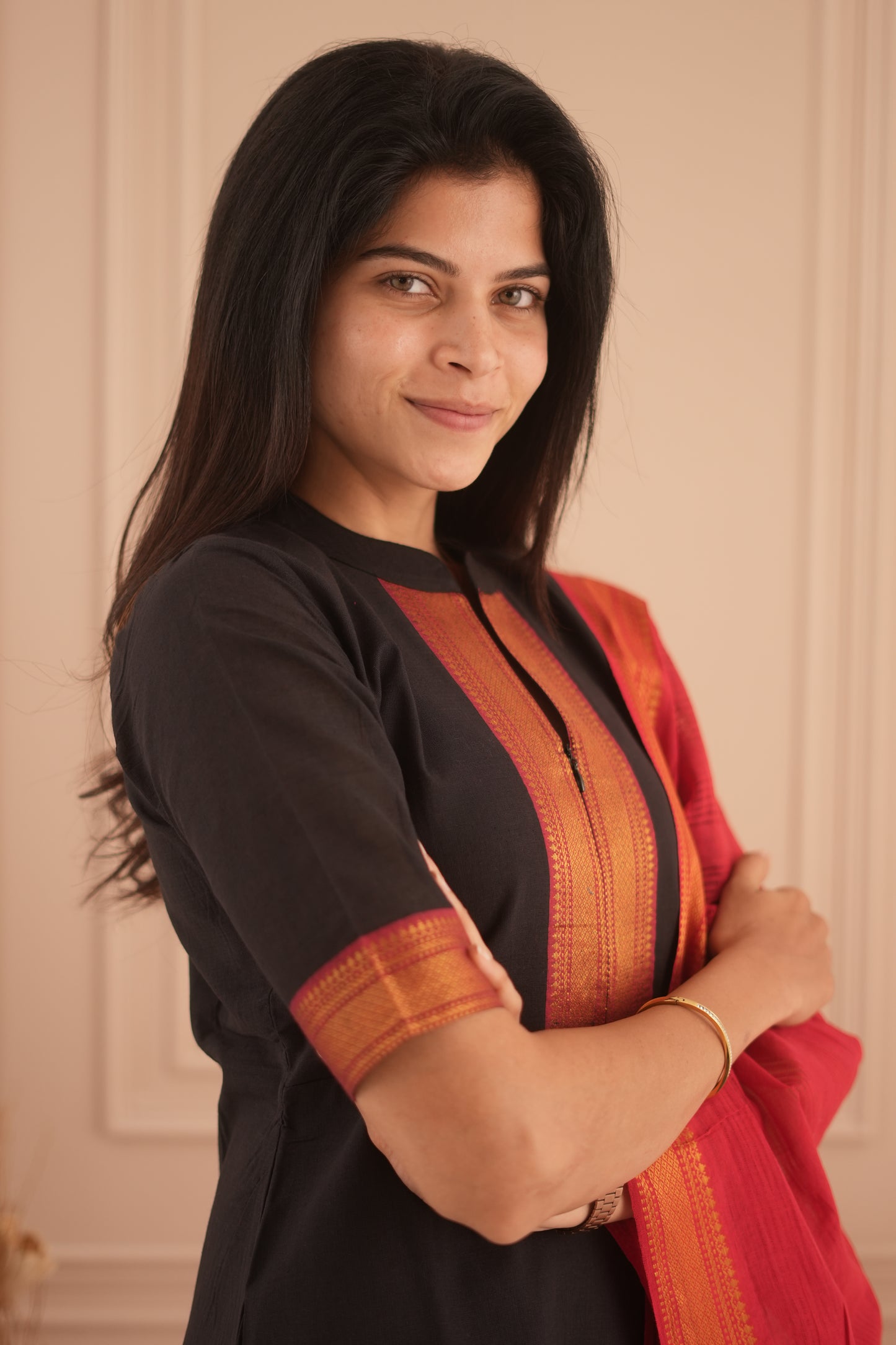 Malar Maternity Kurti ( 3-Piece Set)