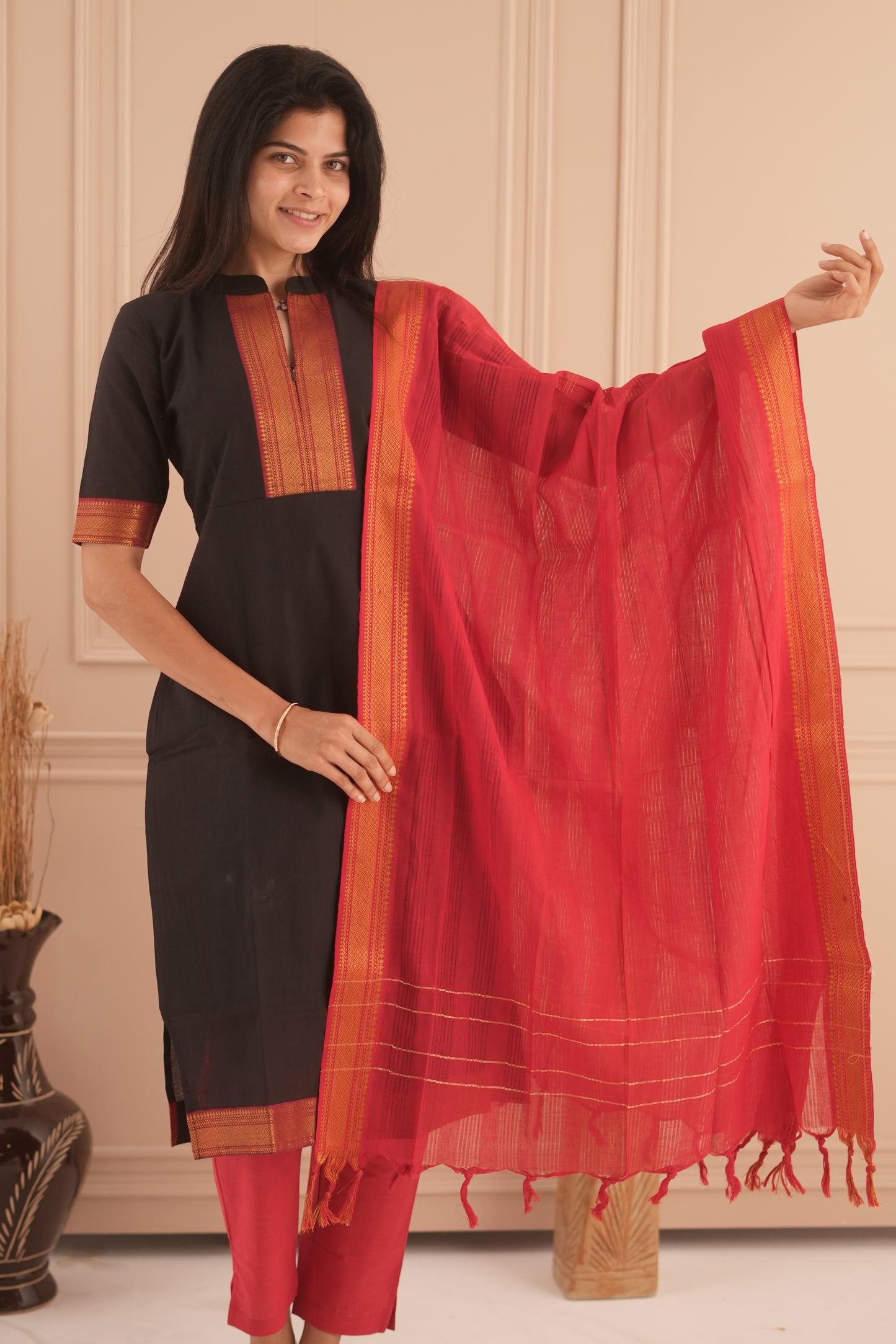 Malar Maternity Kurti ( 3-Piece Set)