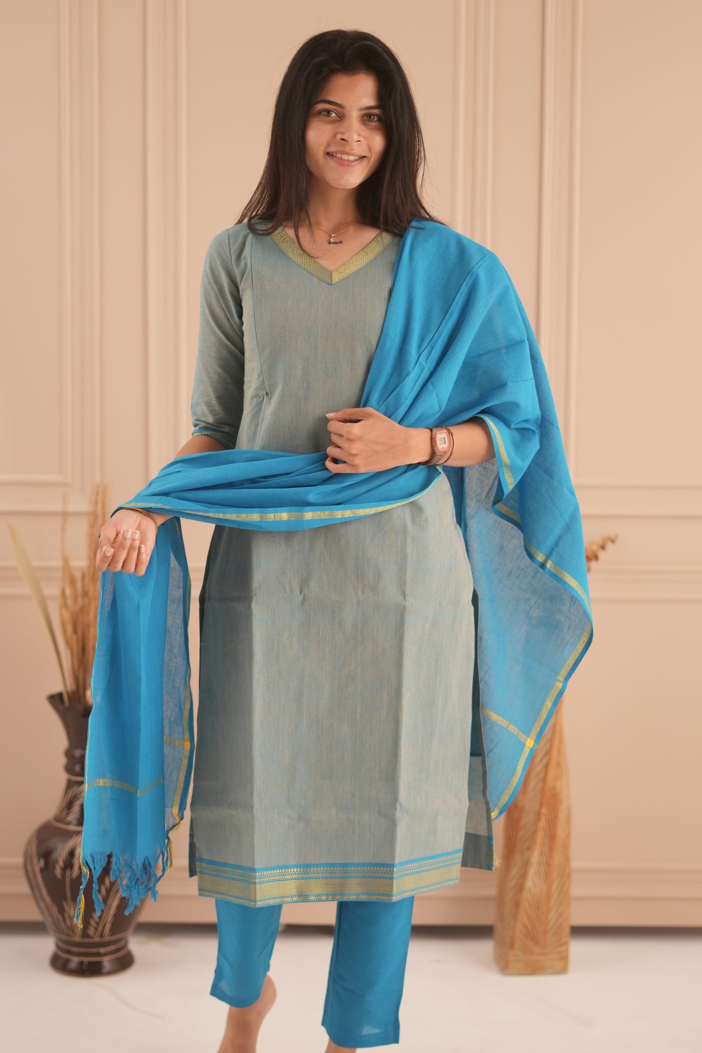 Yuga Maternity Kurti ( 3-Piece Set)