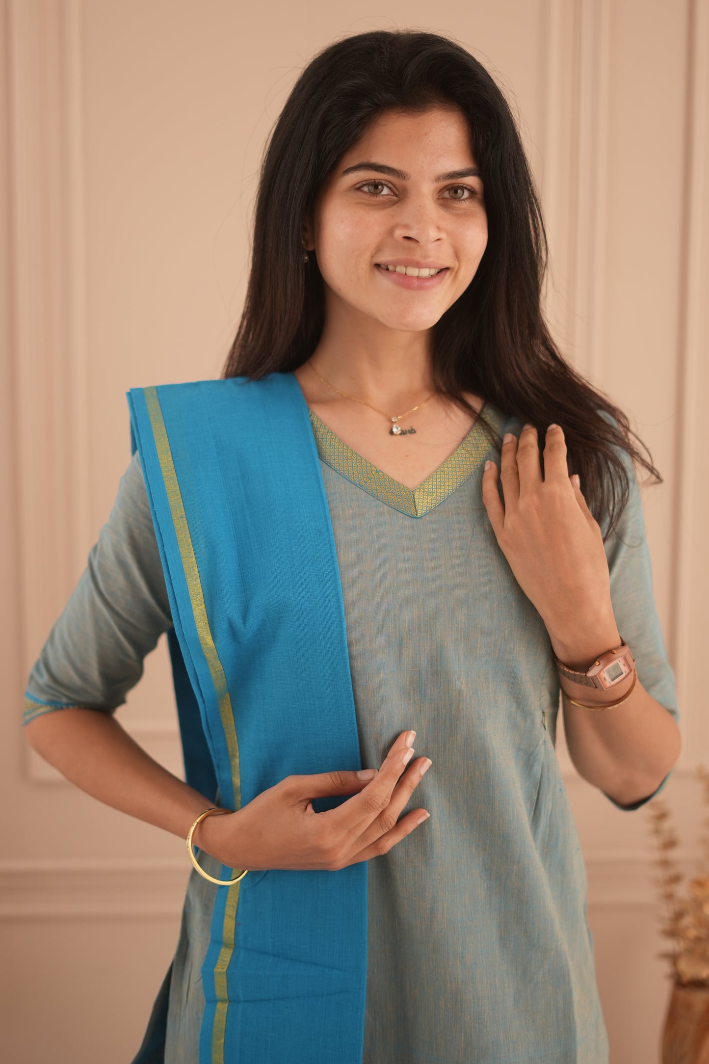 Yuga Maternity Kurti ( 3-Piece Set)