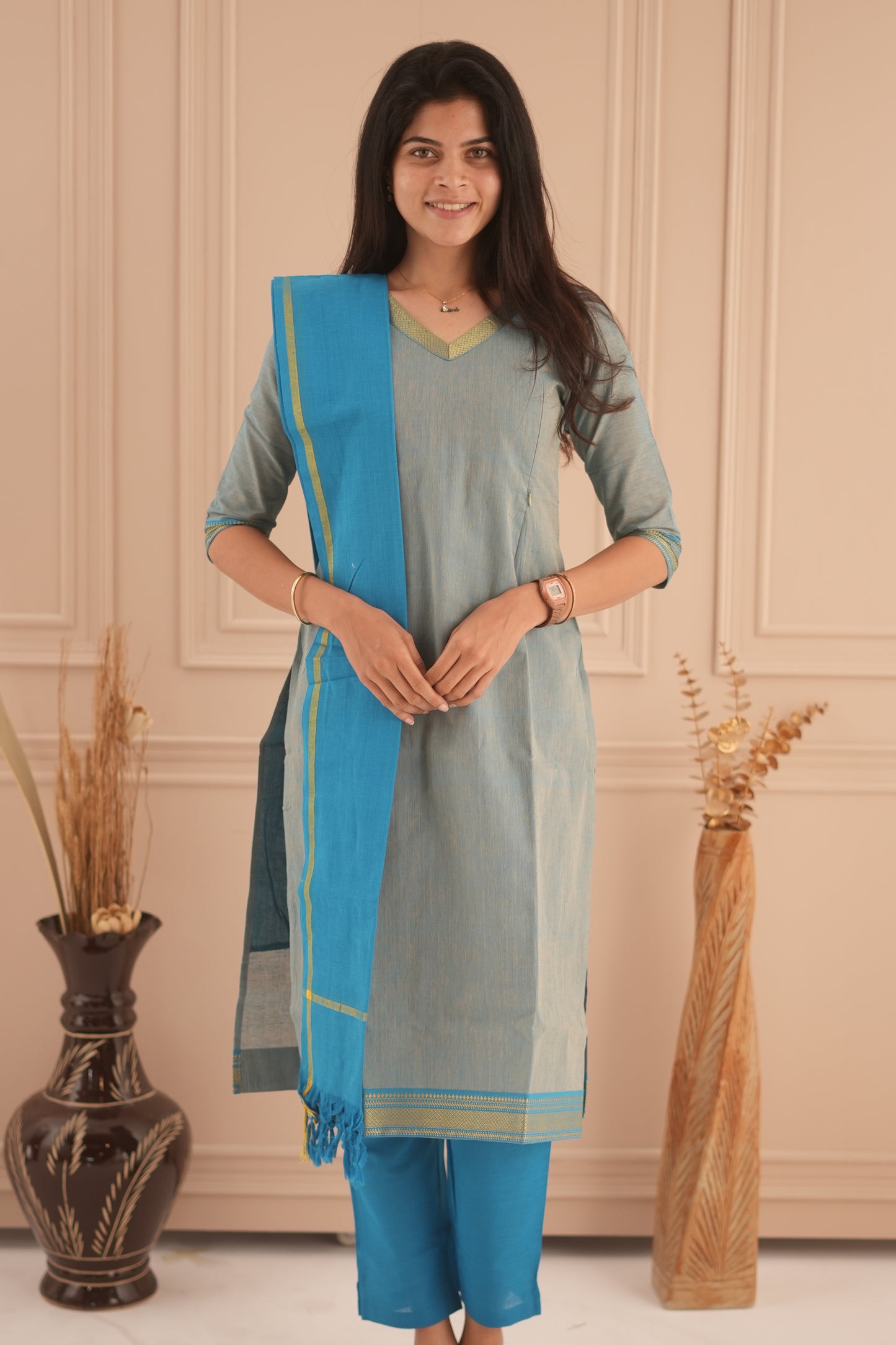 Yuga Maternity Kurti ( 3-Piece Set)
