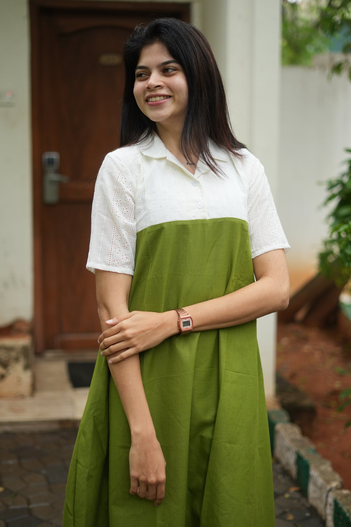 Eliana Maternity Dress