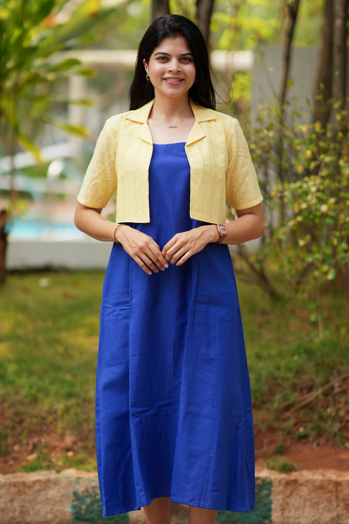 Eliza OverCoat Maternity Dress
