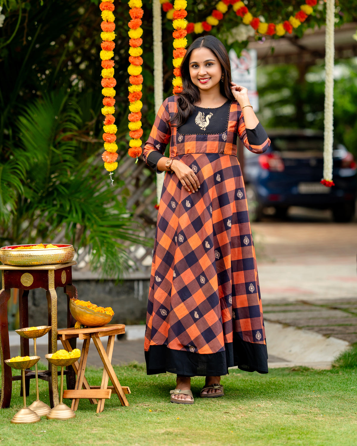 Mozhi Maternity Dress 2Pcs