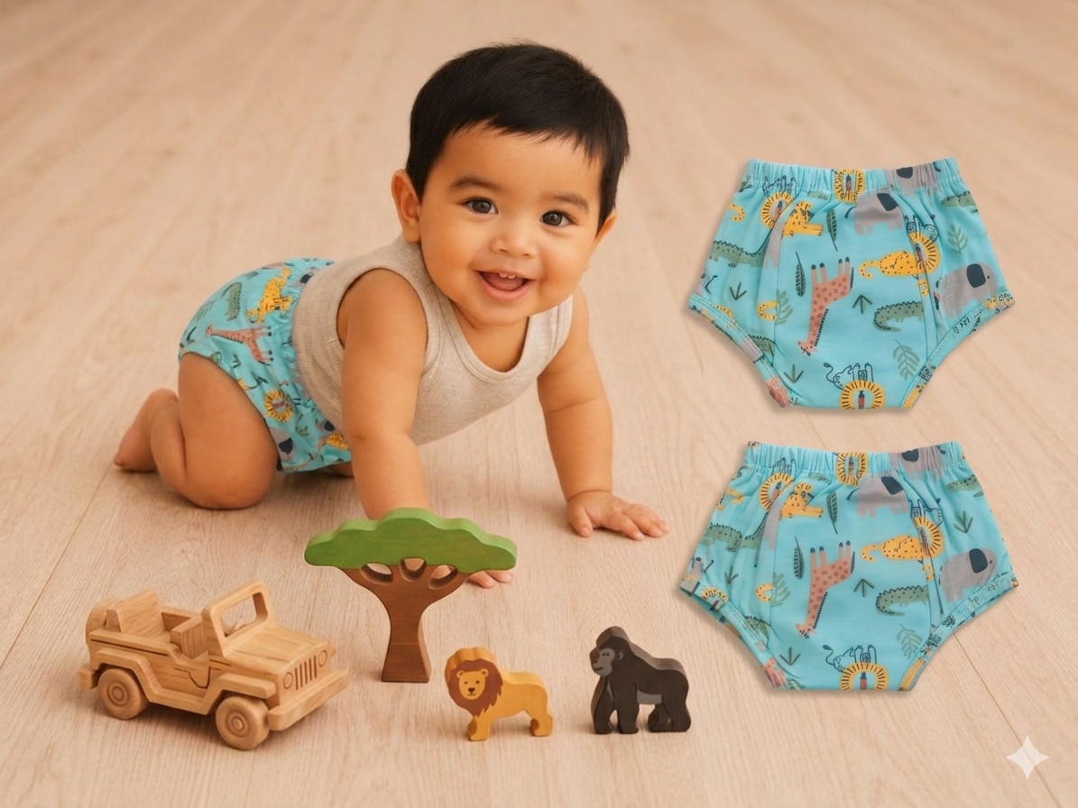 Zoo Washable Padded Underwear