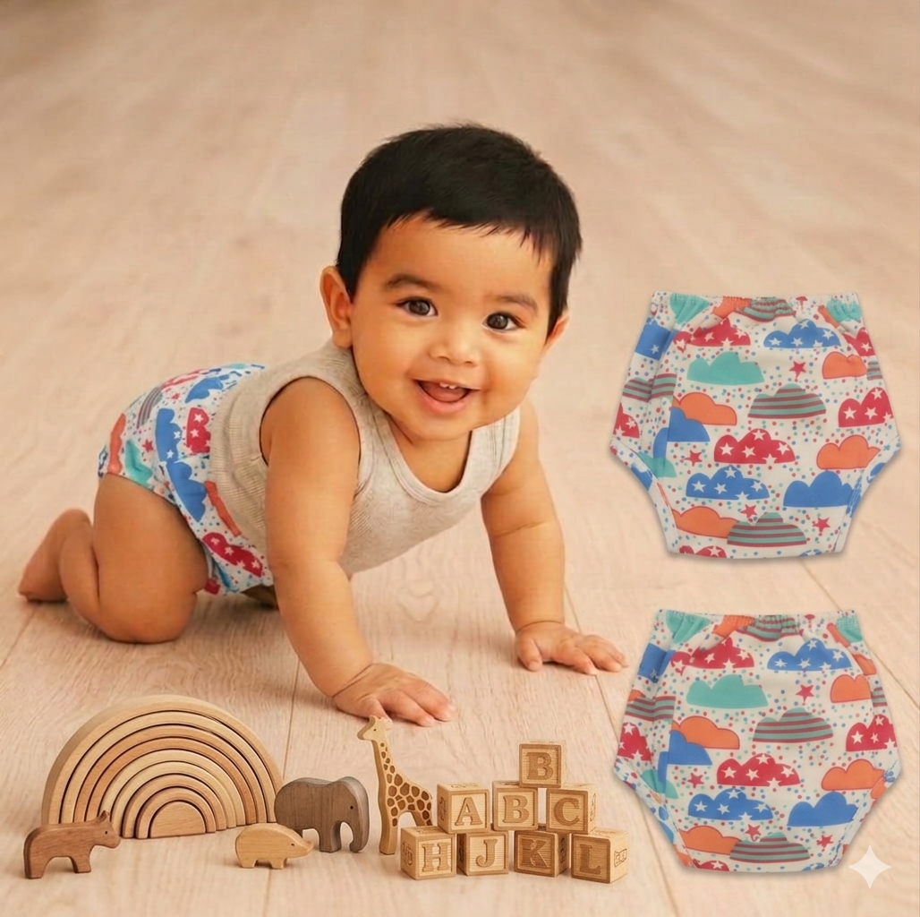 Cloudy Washable Padded Underwear