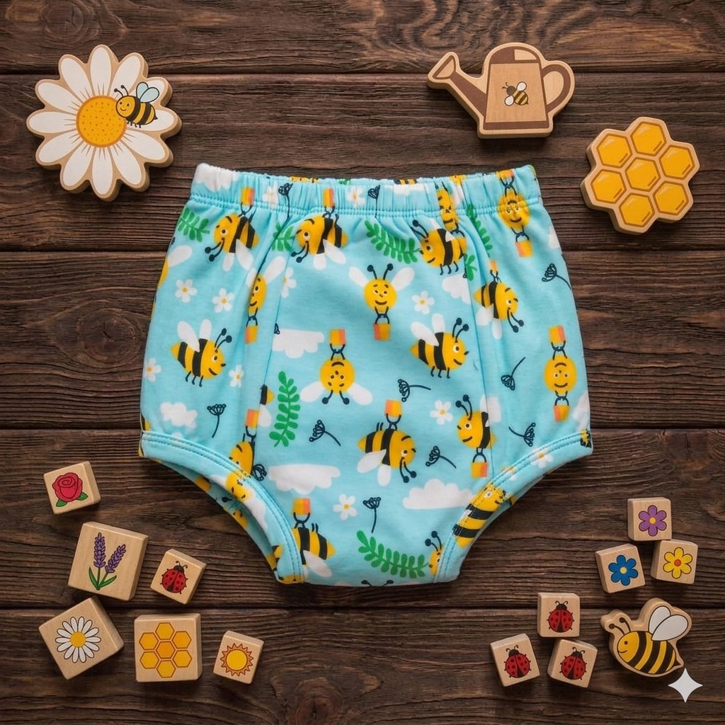 Honey bee Washable Padded Underwear