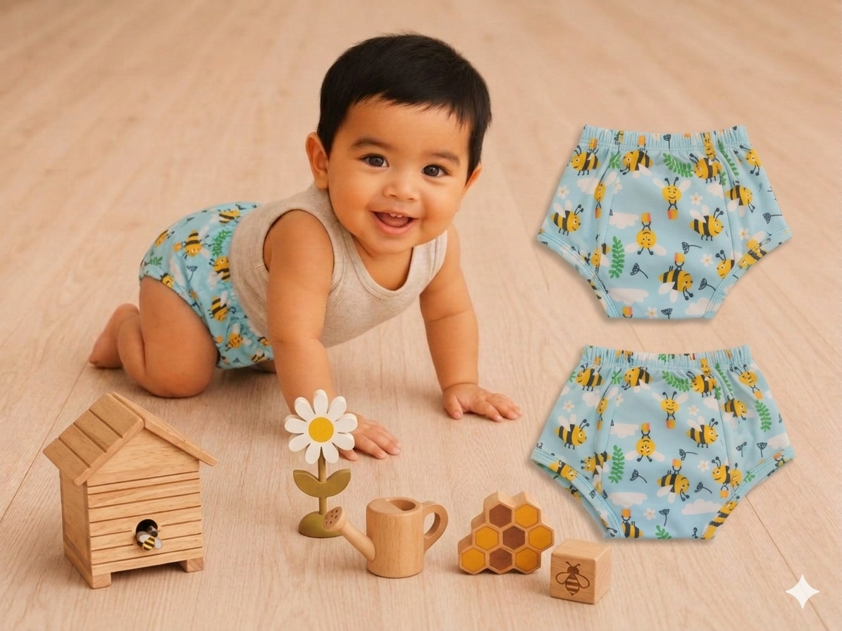Honey bee Washable Padded Underwear