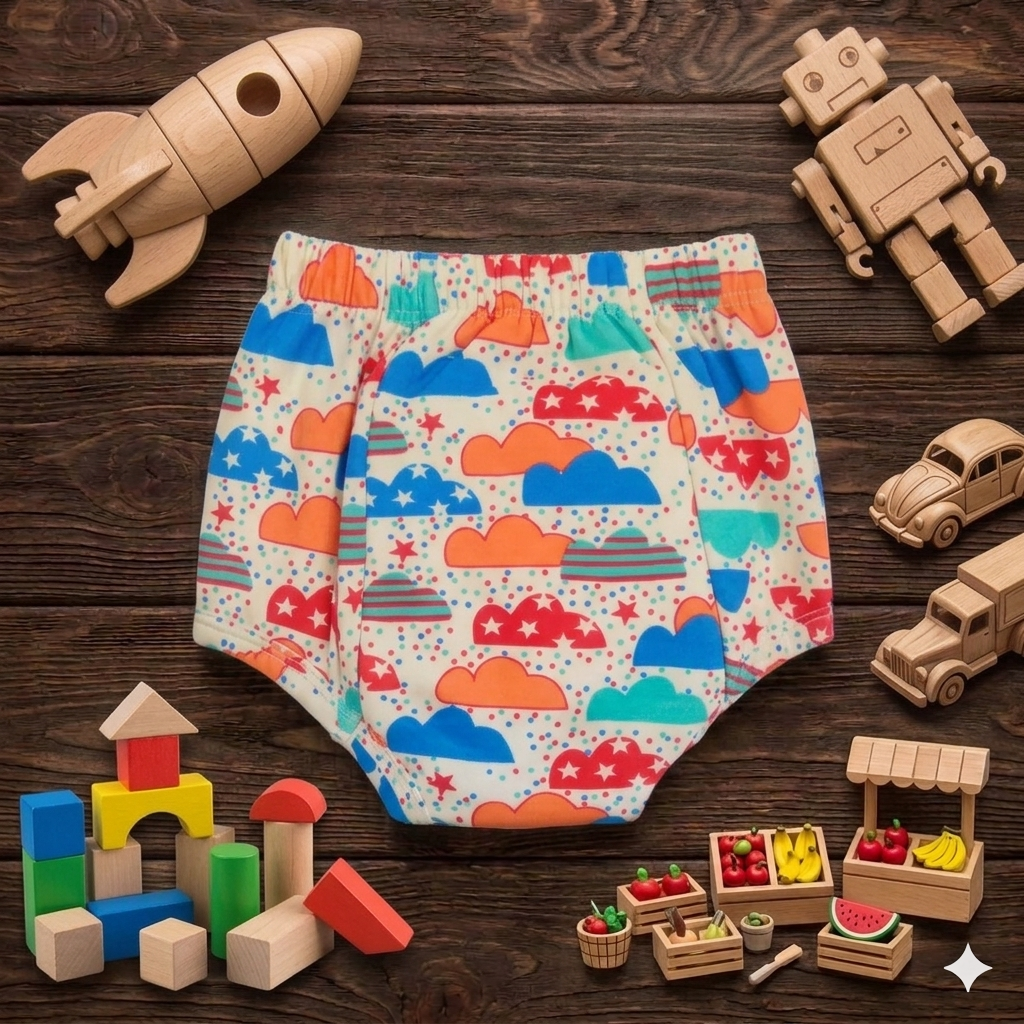Cloudy Washable Padded Underwear