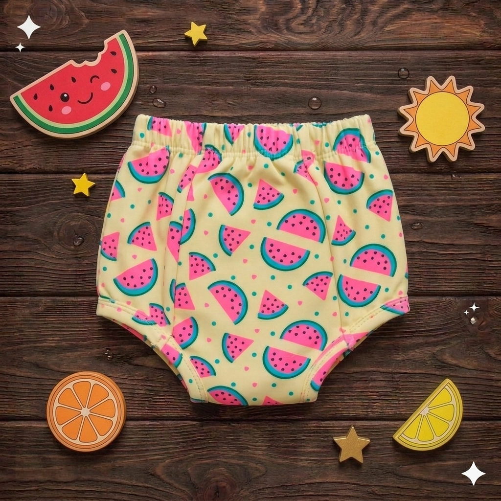 Melon Washable Padded Underwear