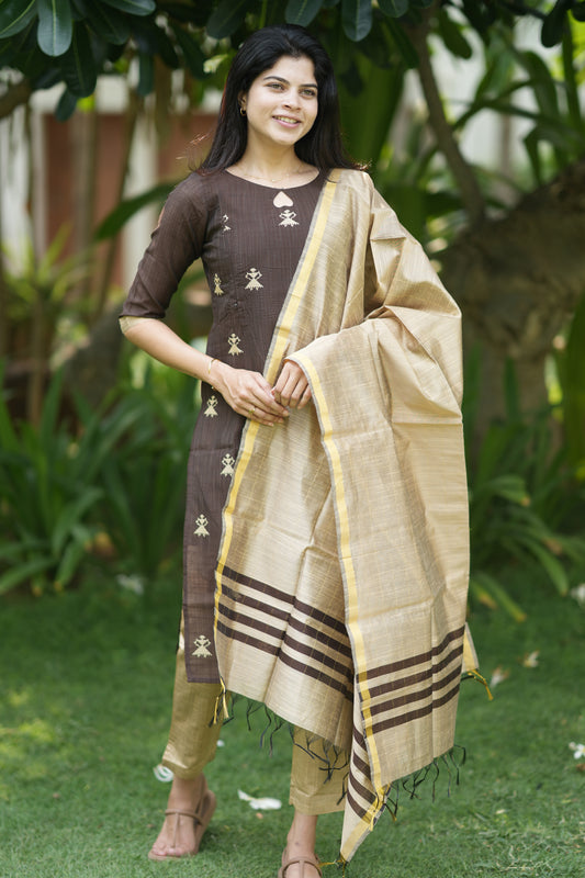 Magizhini Maternity kurti ( 3-Piece Set)