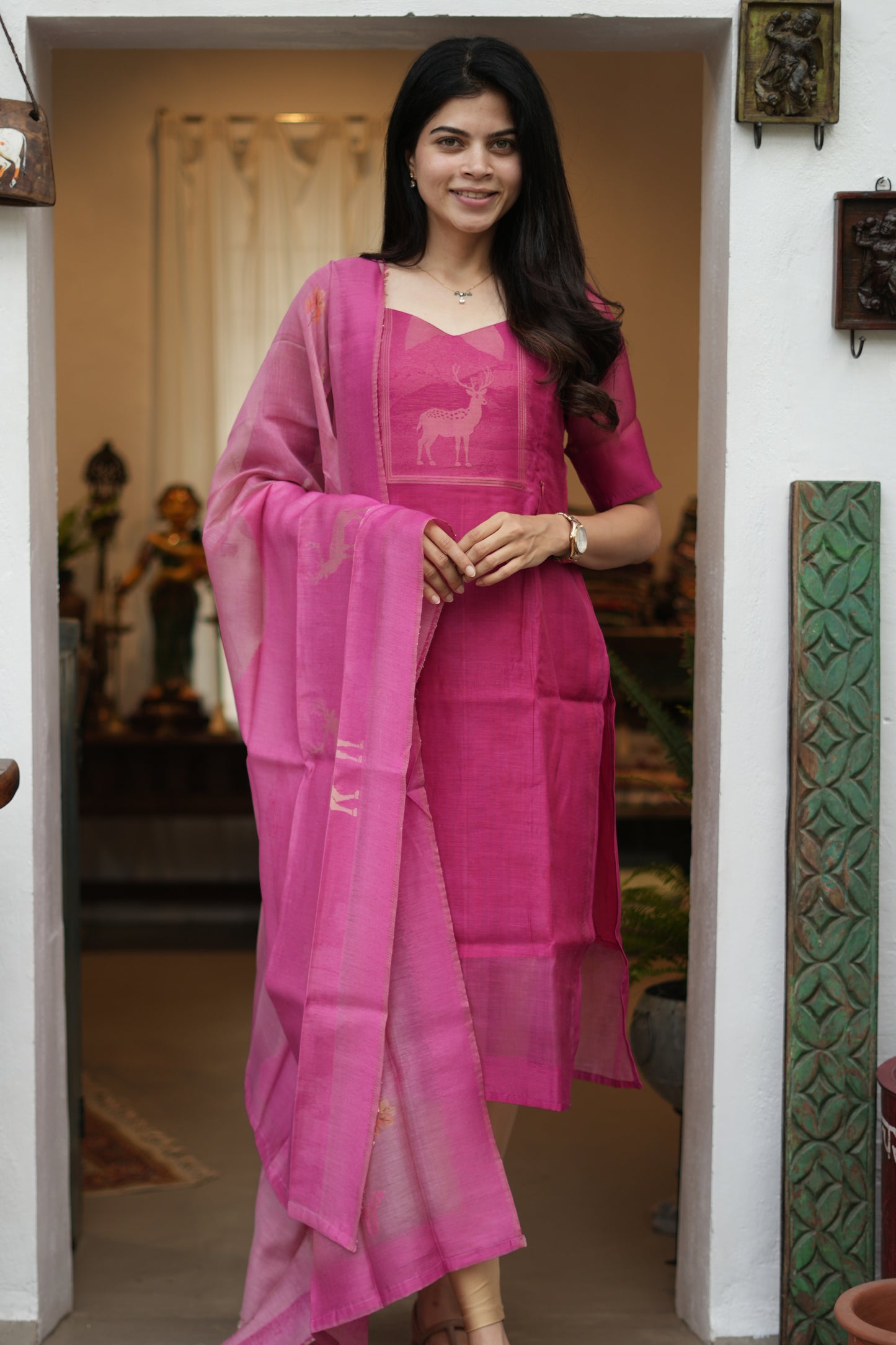 Nilani Maternity Kurti ( Top & Duppata)