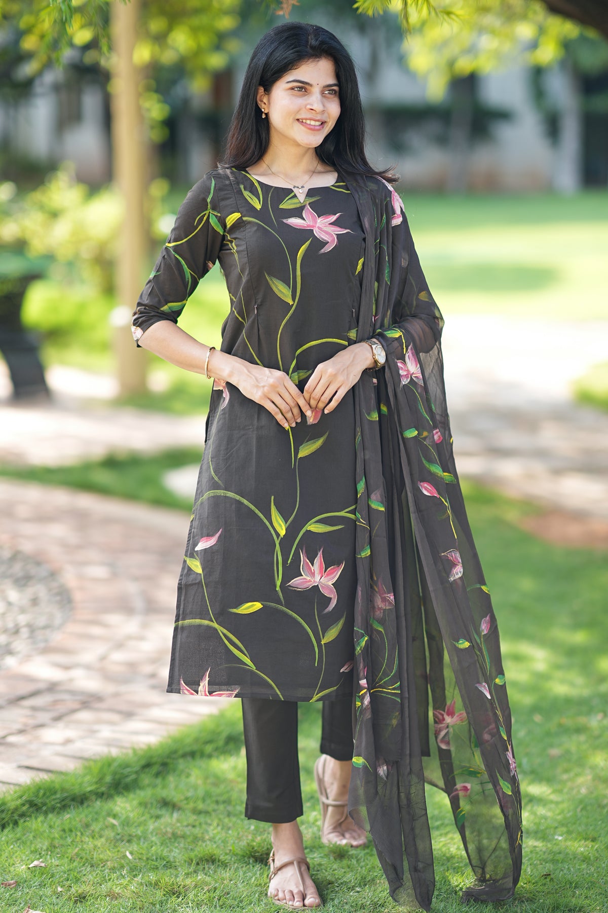 Venba Maternity Kurti ( 3-Piece Set)