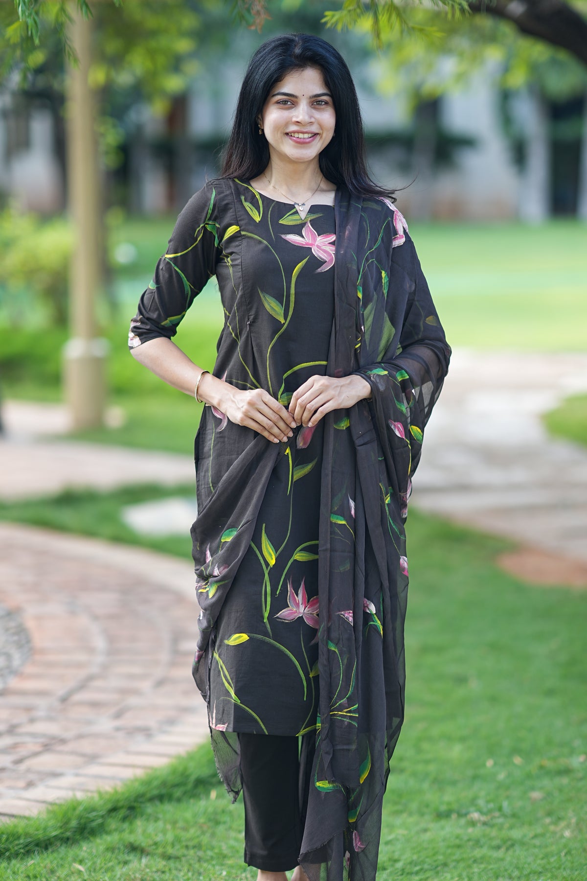 Venba Maternity Kurti ( 3-Piece Set)
