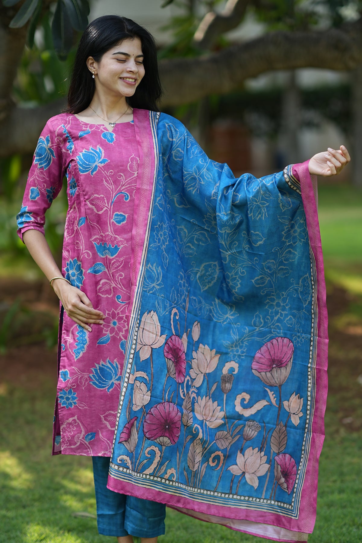 Kuzhal Maternity Kurti ( 3-Piece Set)