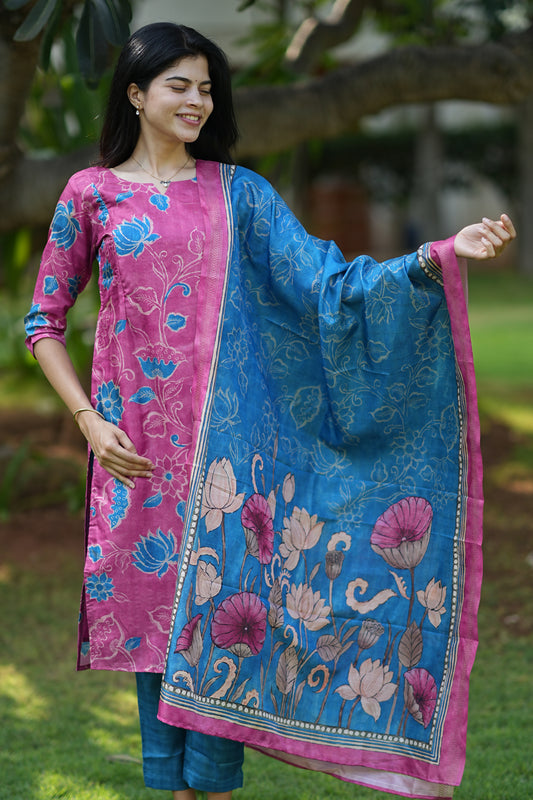 Kuzhal Maternity Kurti ( 3-Piece Set)