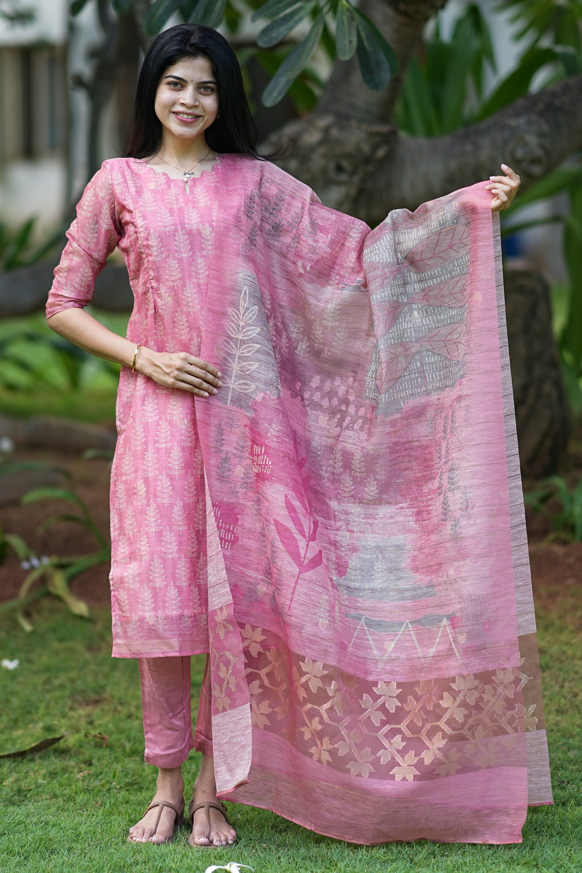 Iyal Maternity Kurti ( 3-Piece Set)