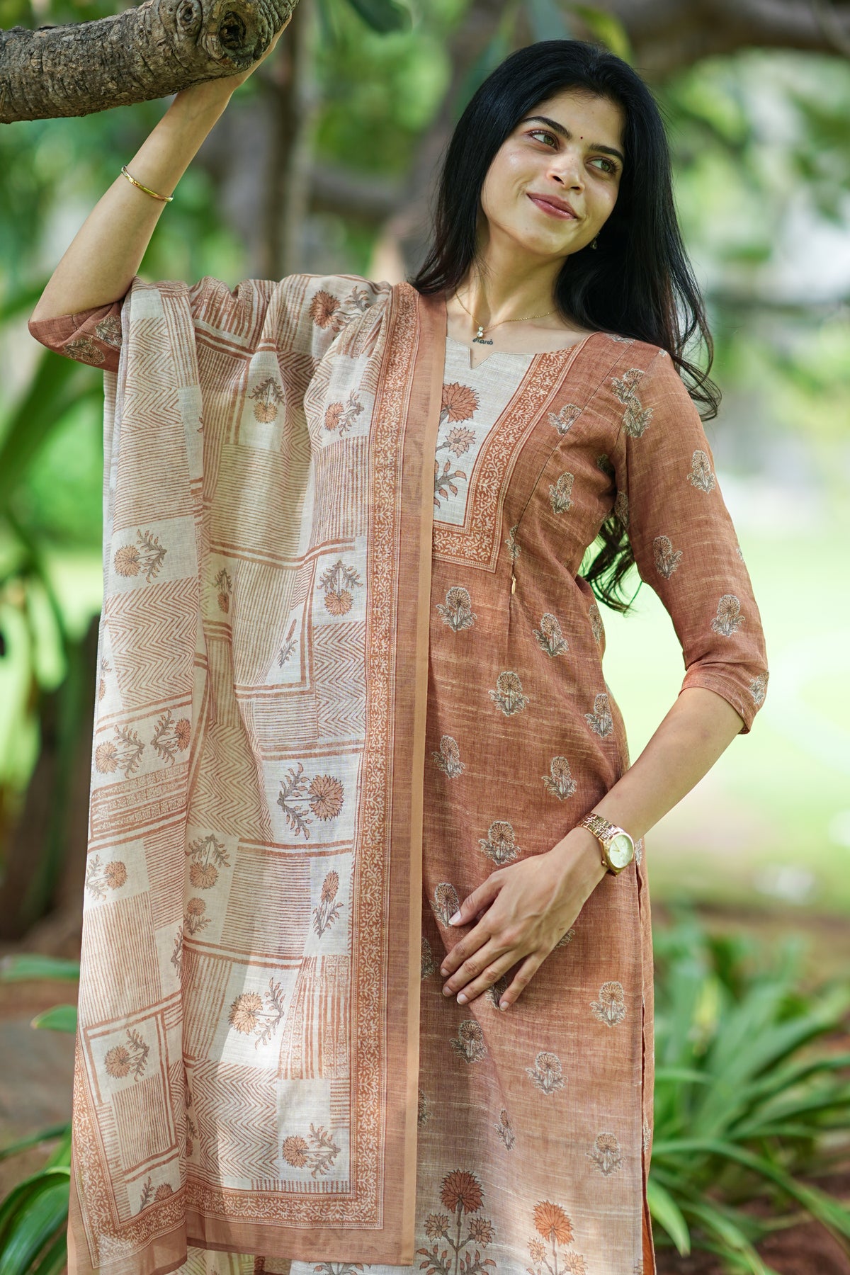 Saaral Maternity Kurti ( 3-Piece Set)