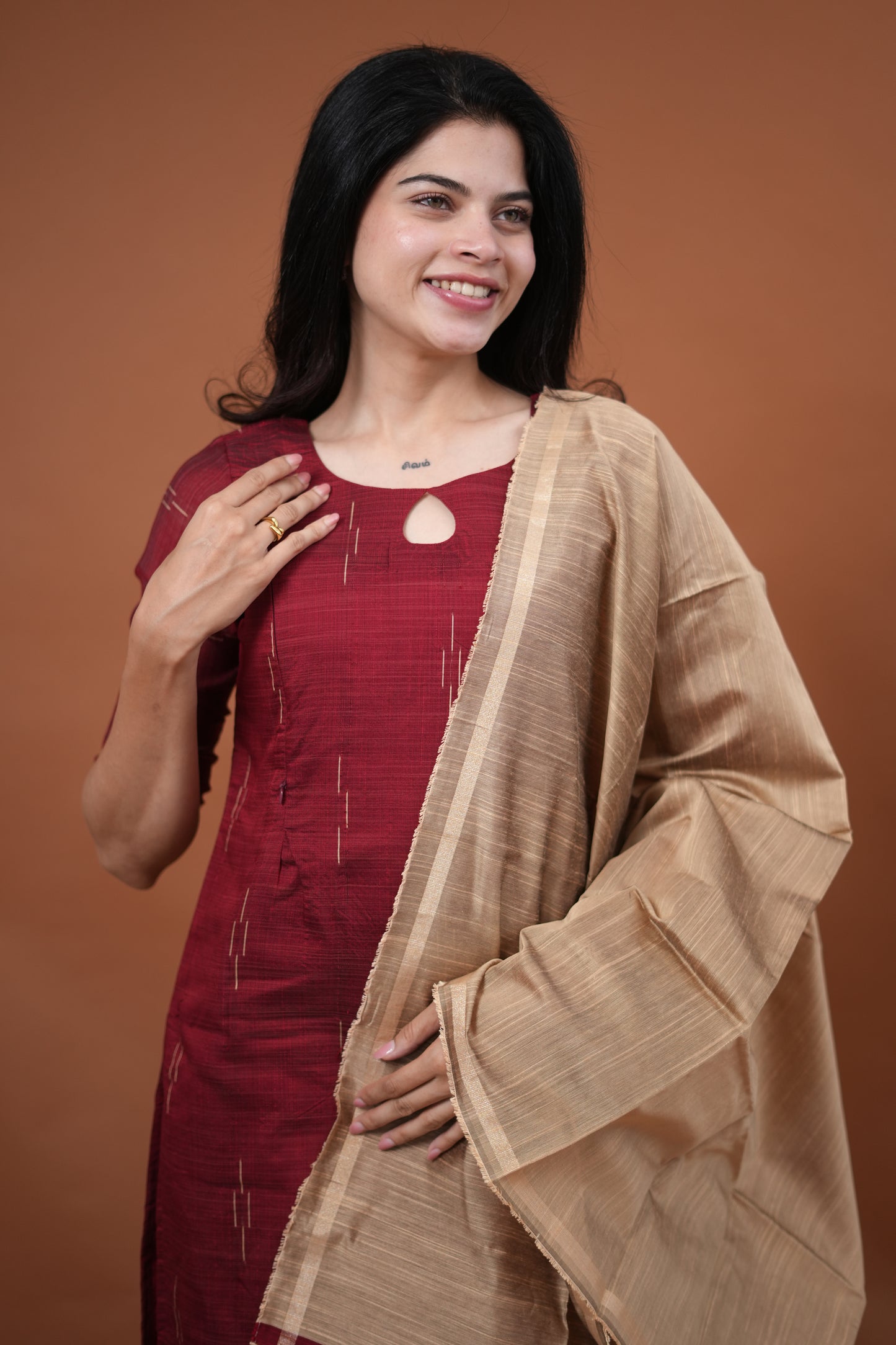 Yalisai Maternity kurti ( 3-Piece Set)