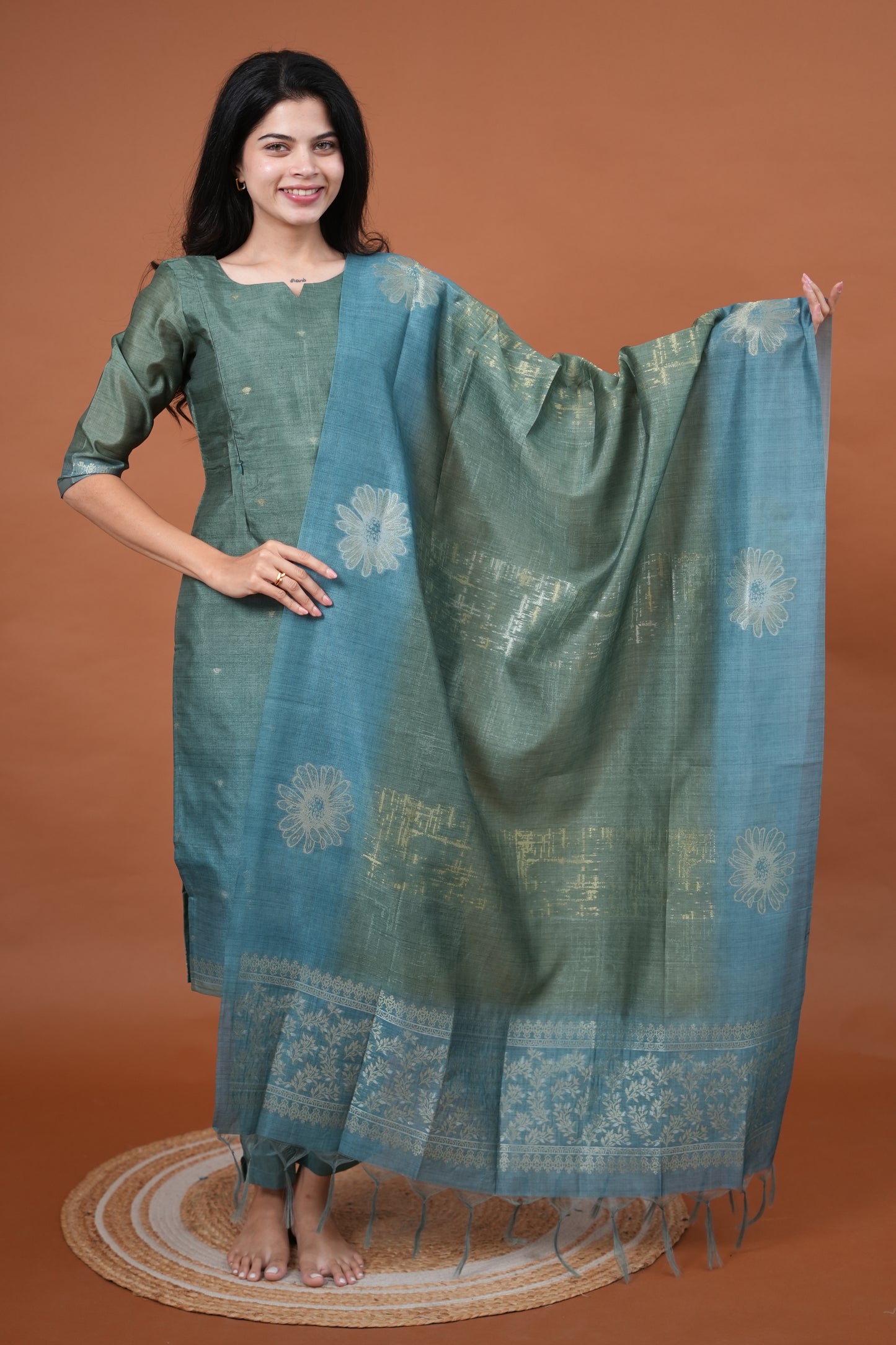 Tina Maternity Kurti ( 3-Piece Set)