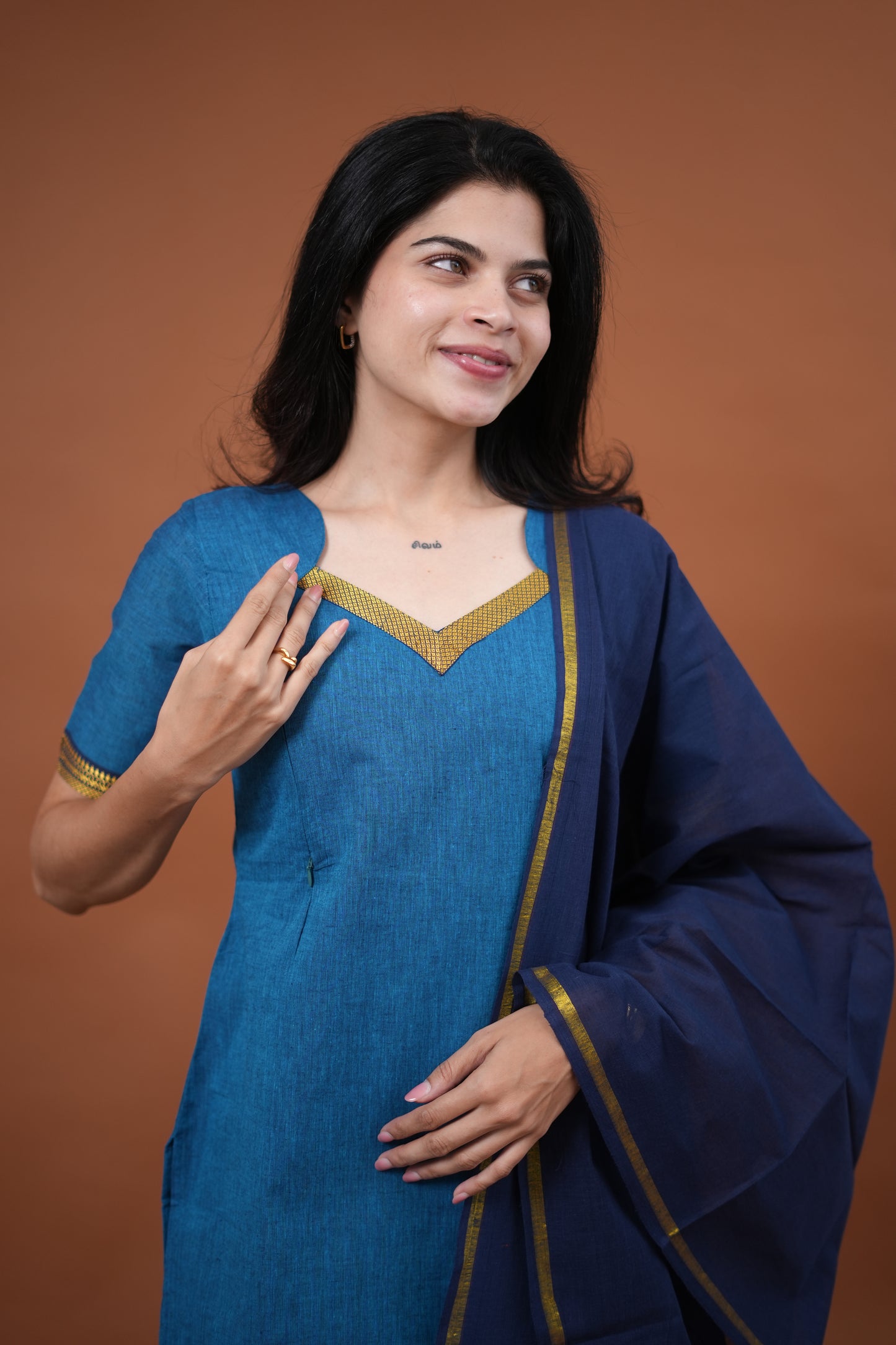Tharai Maternity Kurti ( 3-Piece Set)