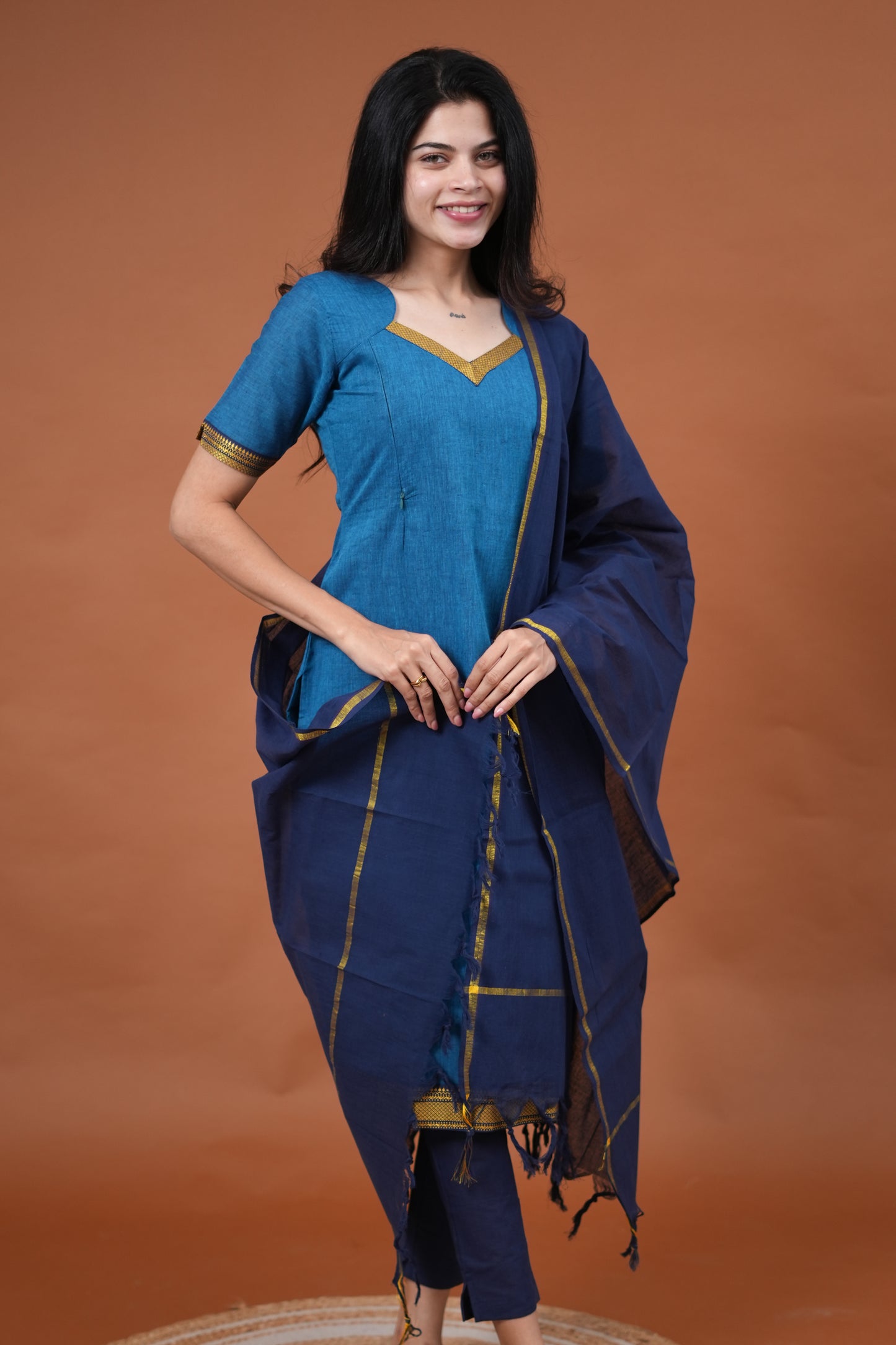 Tharai Maternity Kurti ( 3-Piece Set)