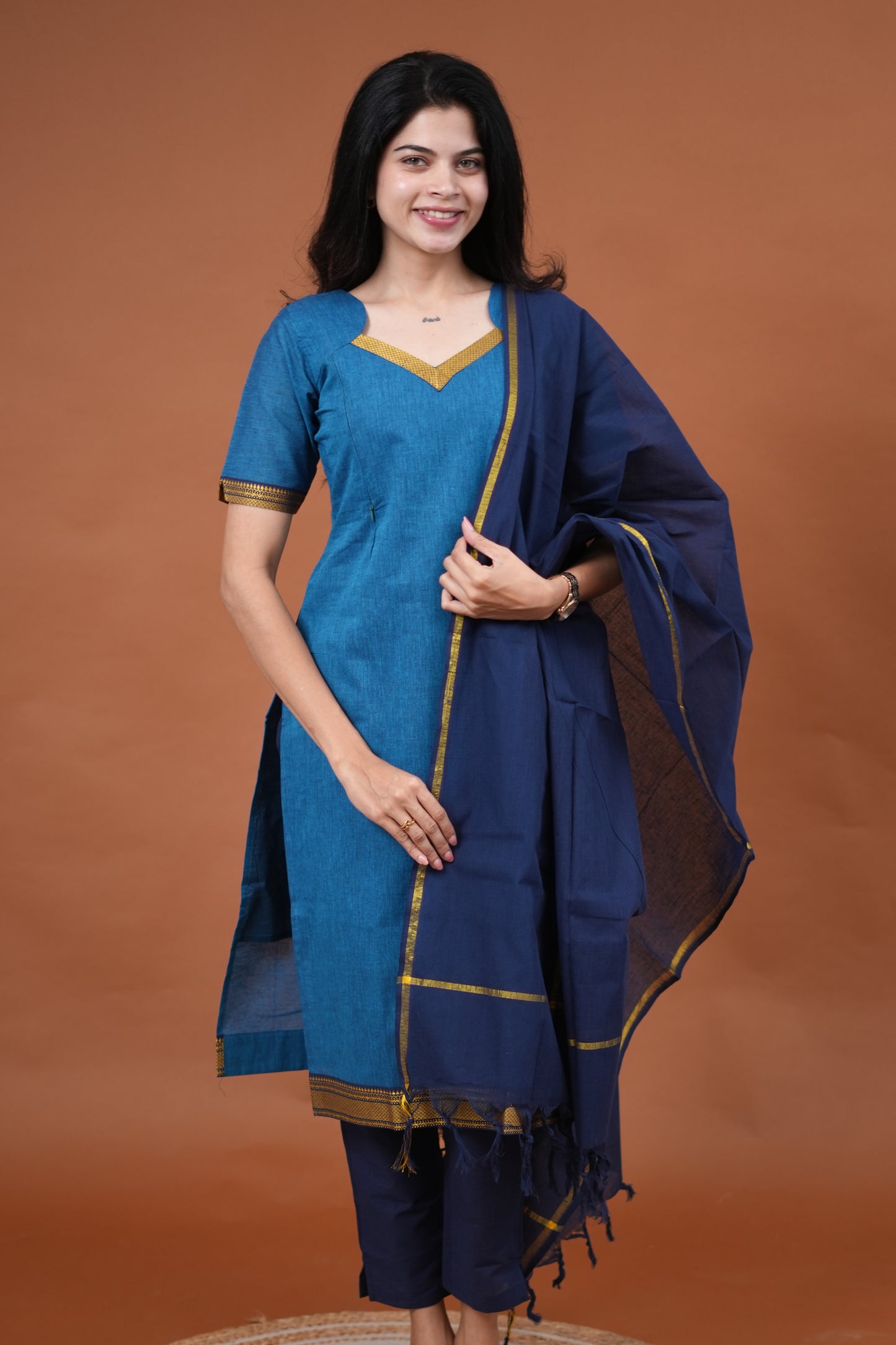 Tharai Maternity Kurti ( 3-Piece Set)