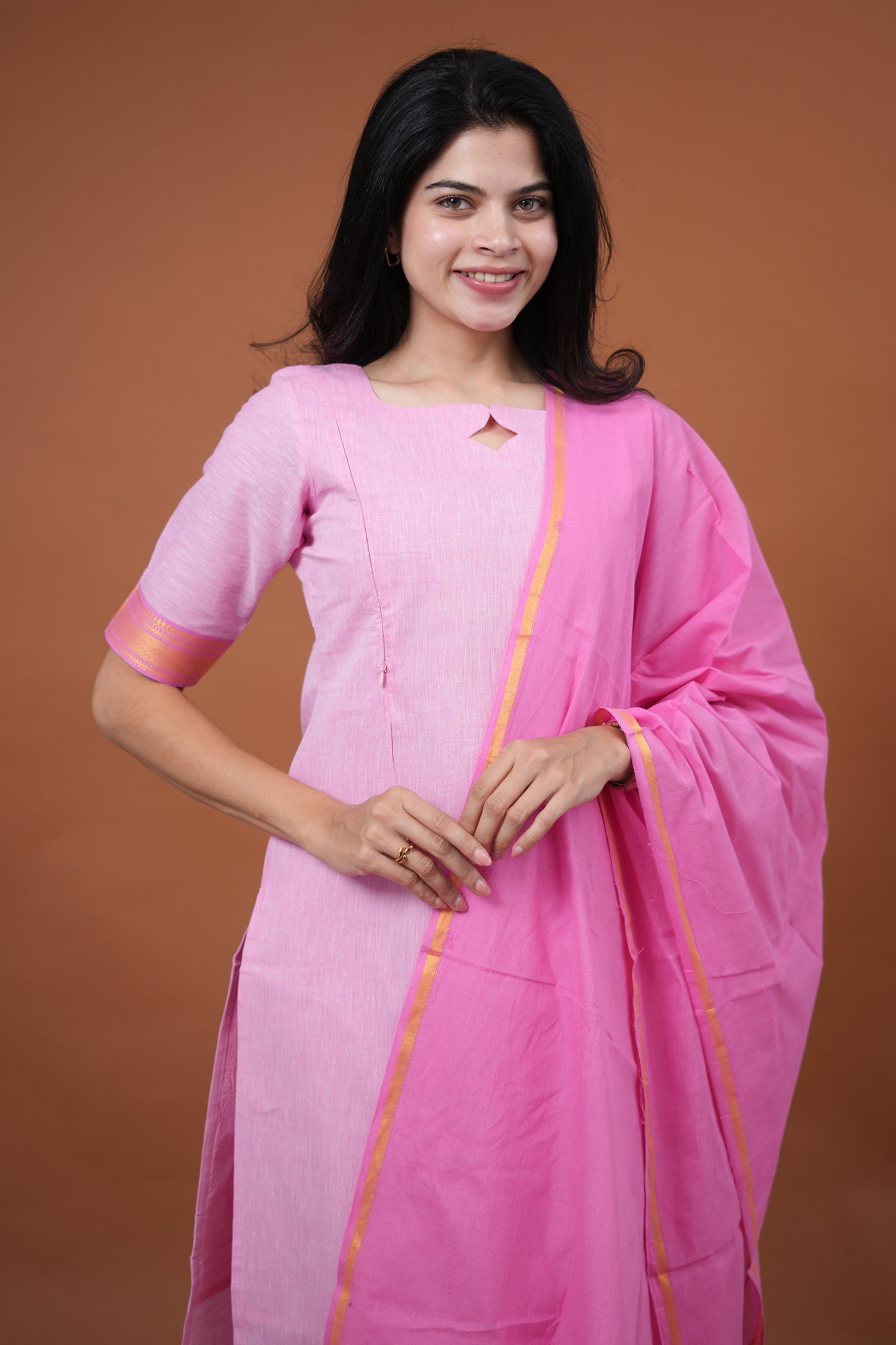 Ovi Maternity Kurti ( 3-Piece Set)
