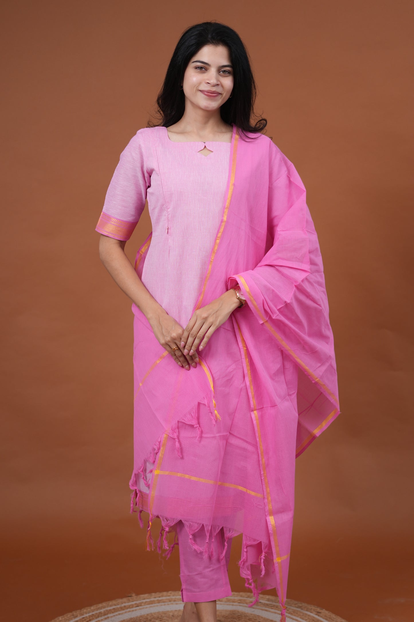 Ovi Maternity Kurti ( 3-Piece Set)