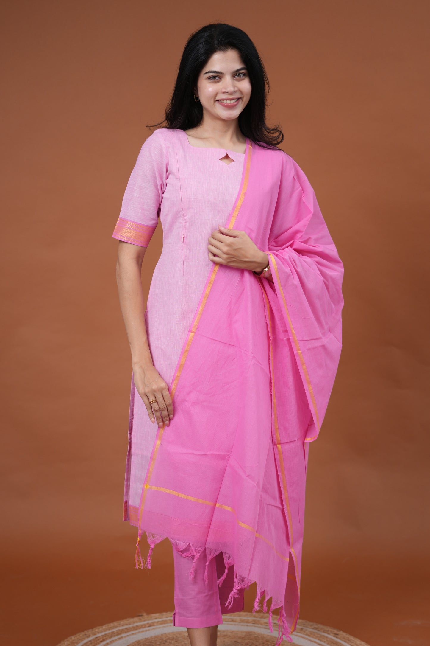 Ovi Maternity Kurti ( 3-Piece Set)