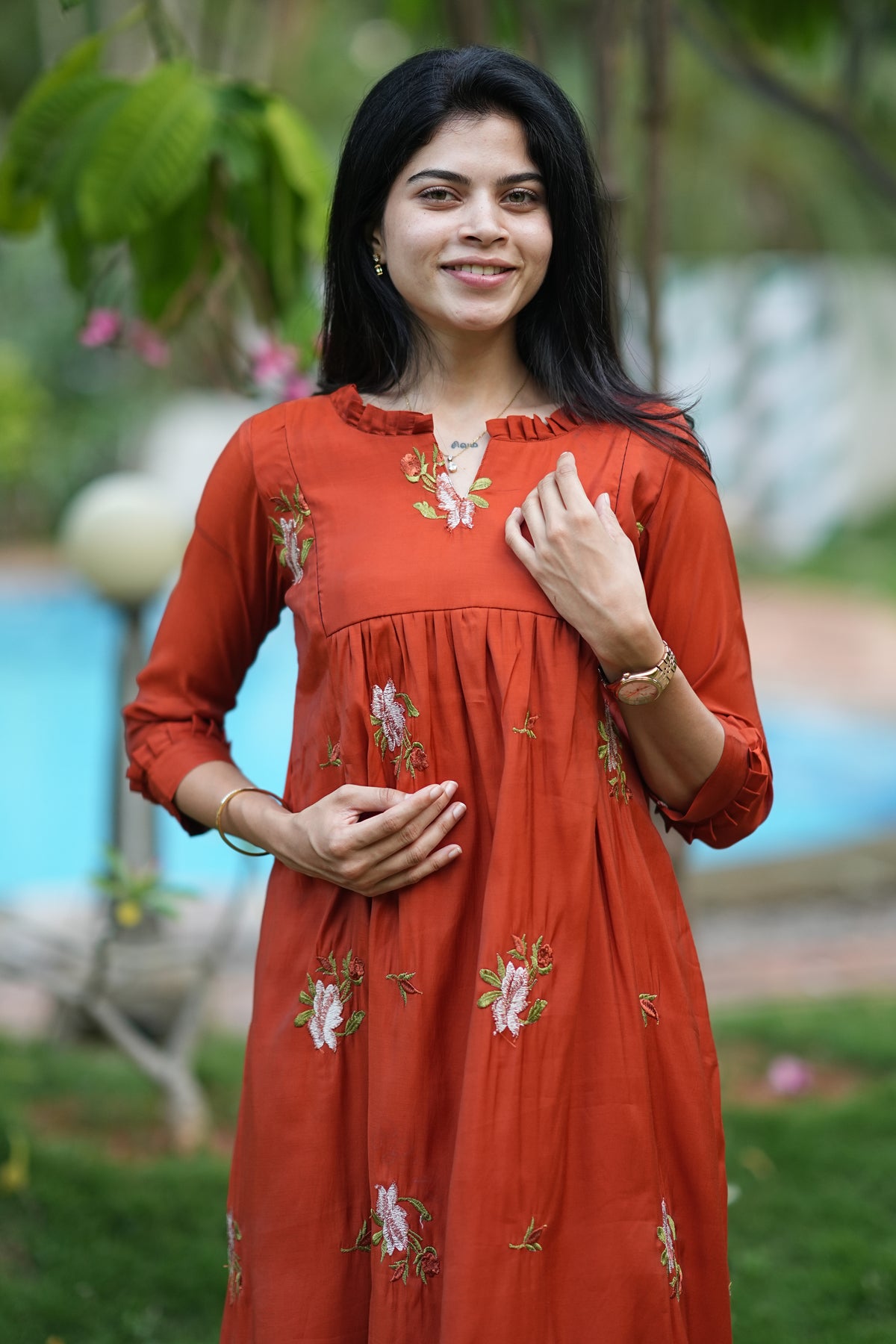 Alina Maternity Dress