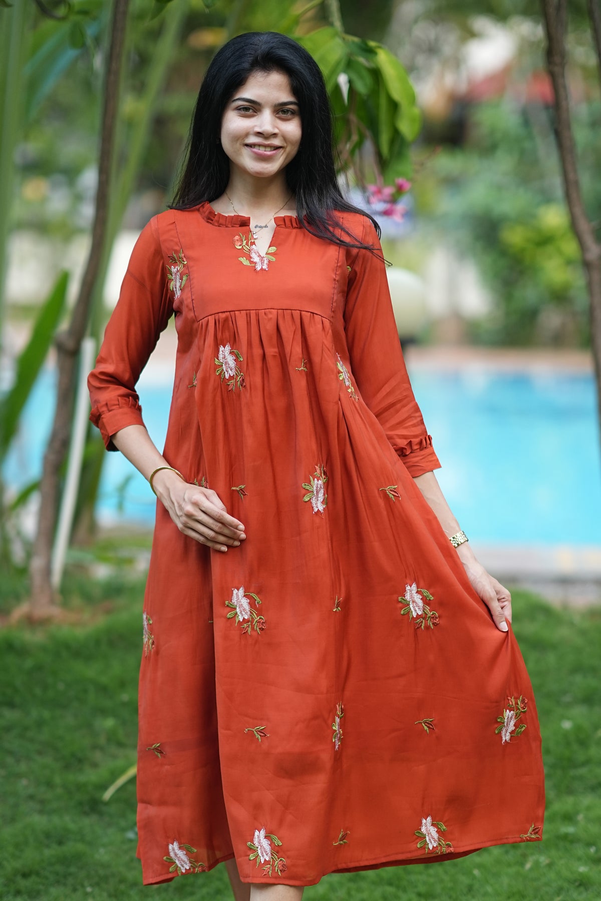 Alina Maternity Dress