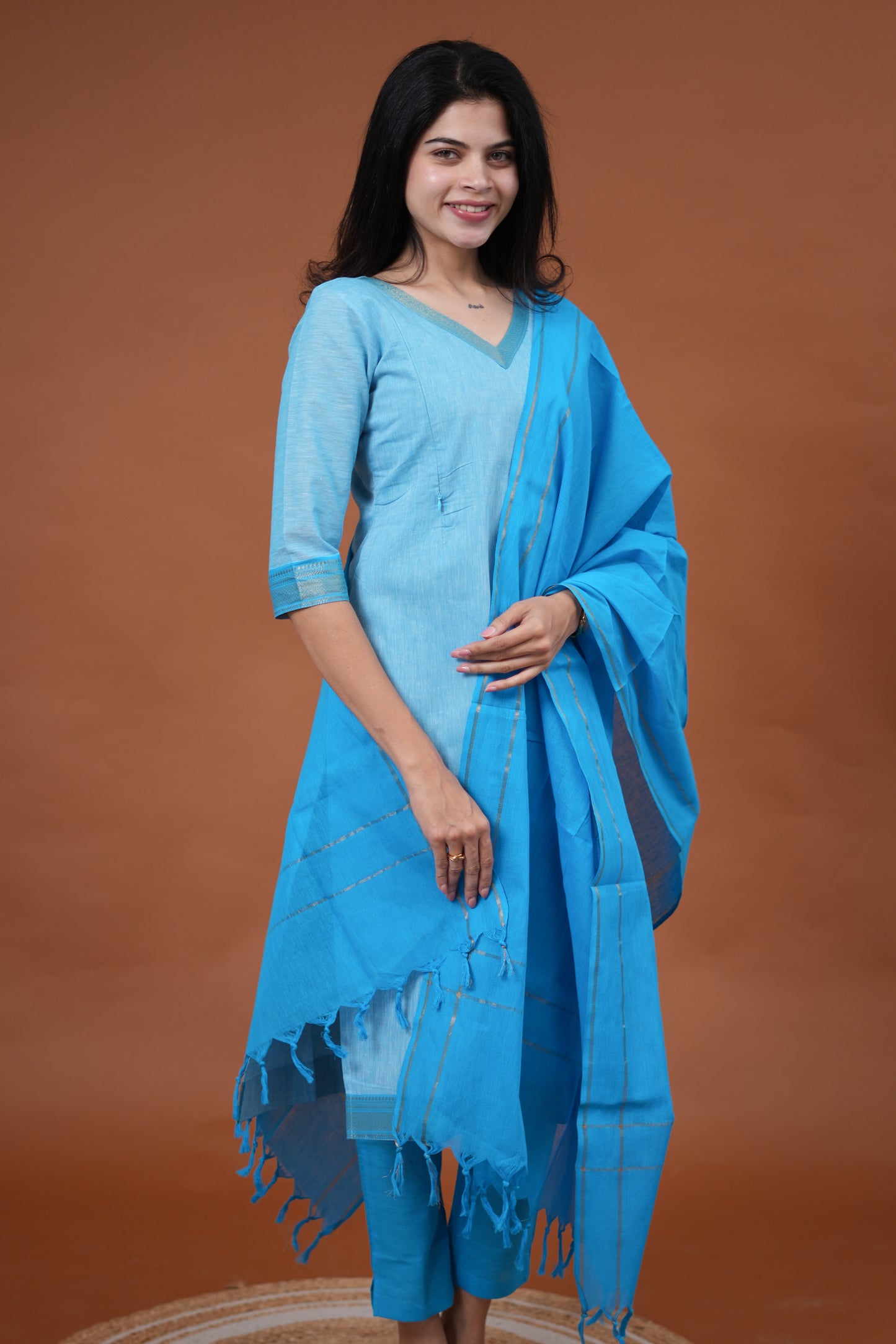 Kuyili Maternity Kurti ( 3-Piece Set)