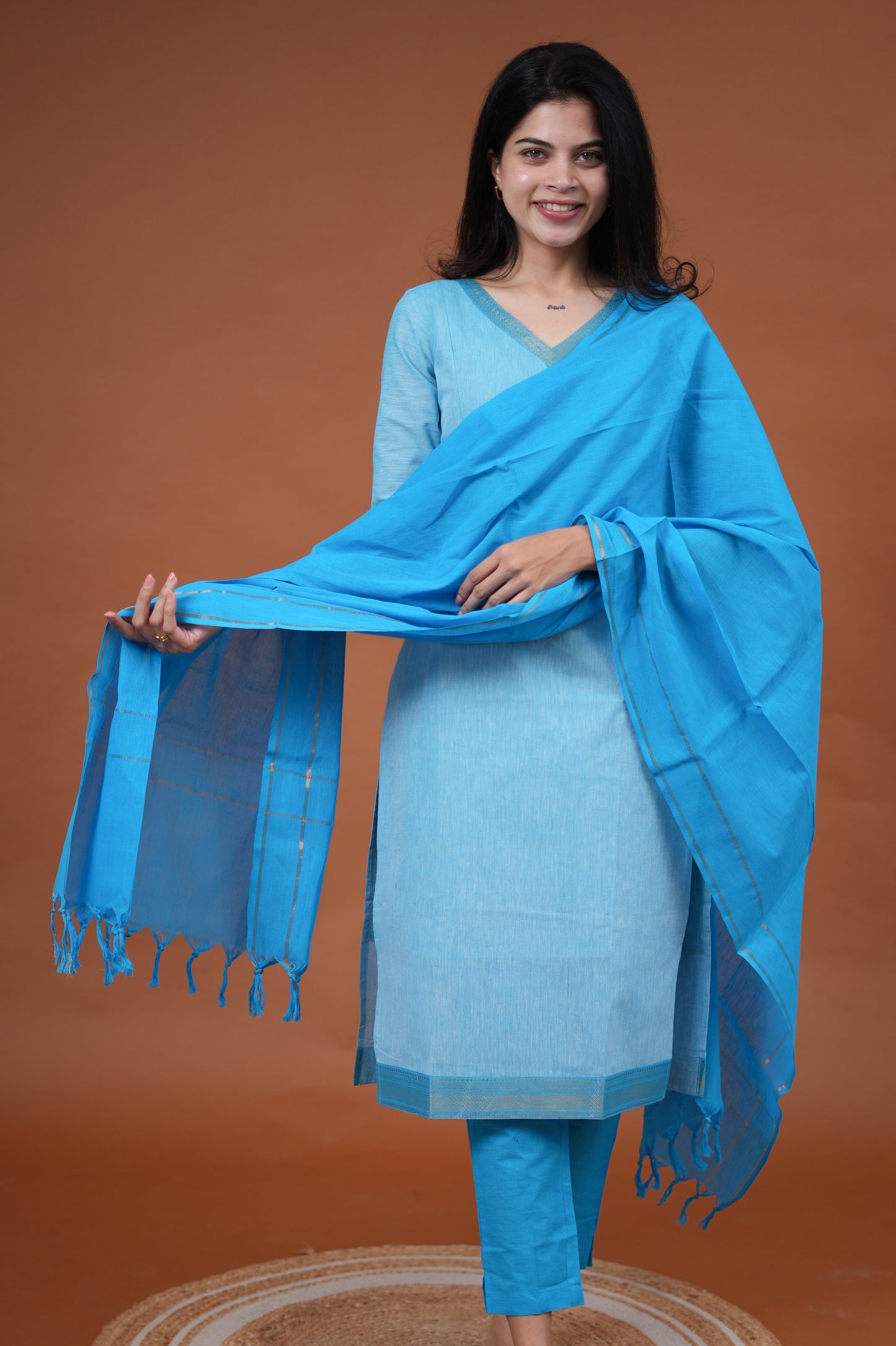 Kuyili Maternity Kurti ( 3-Piece Set)