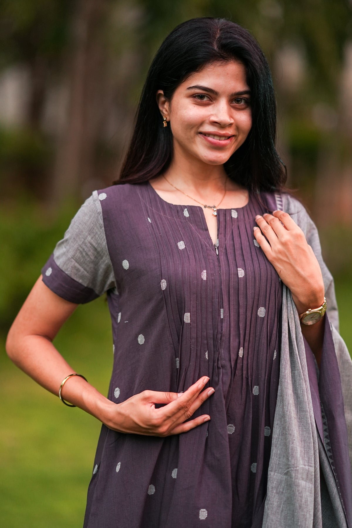 Mithra Maternity Kurti ( 3-Piece Set)