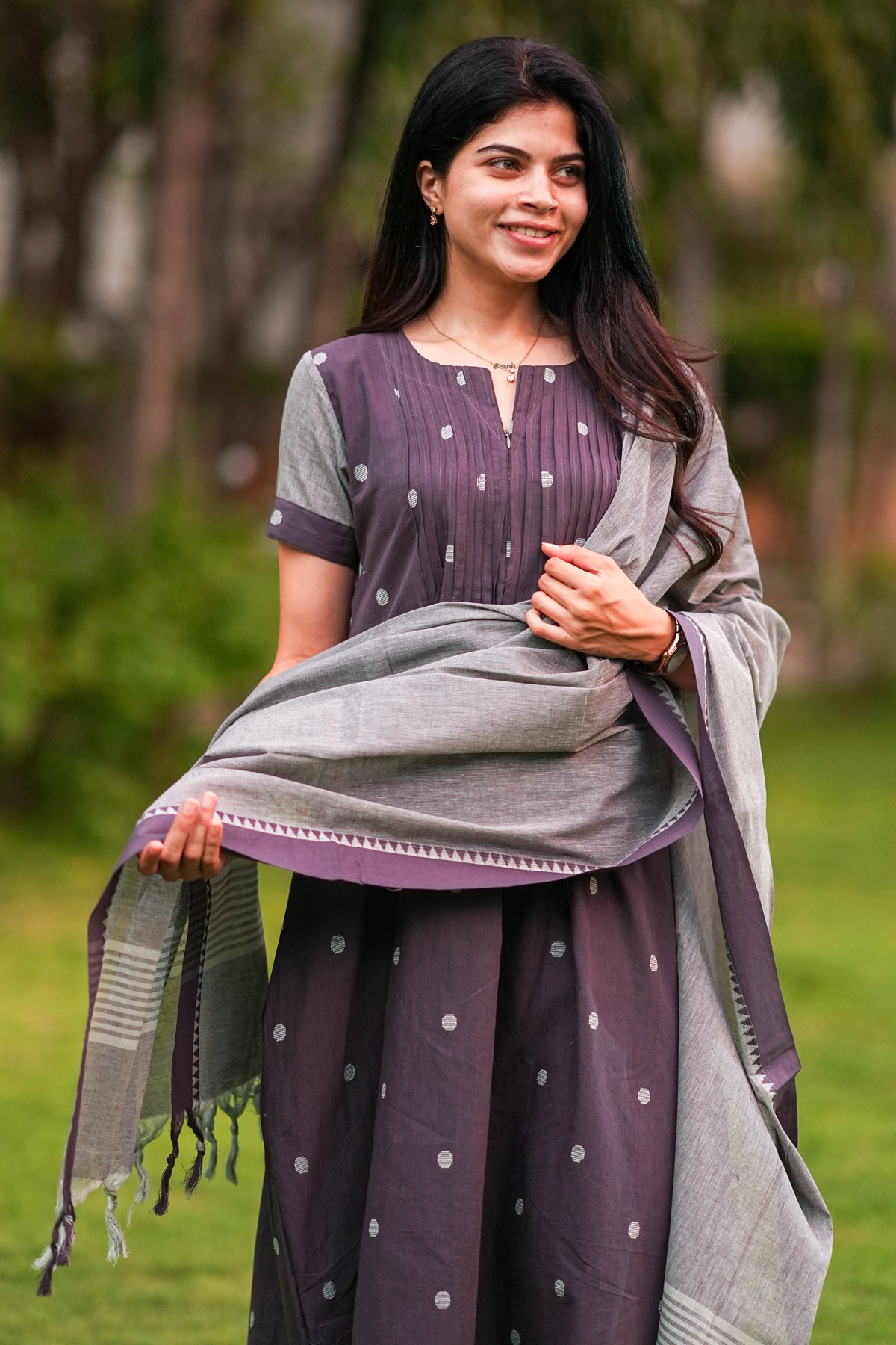Mithra Maternity Kurti ( 3-Piece Set)
