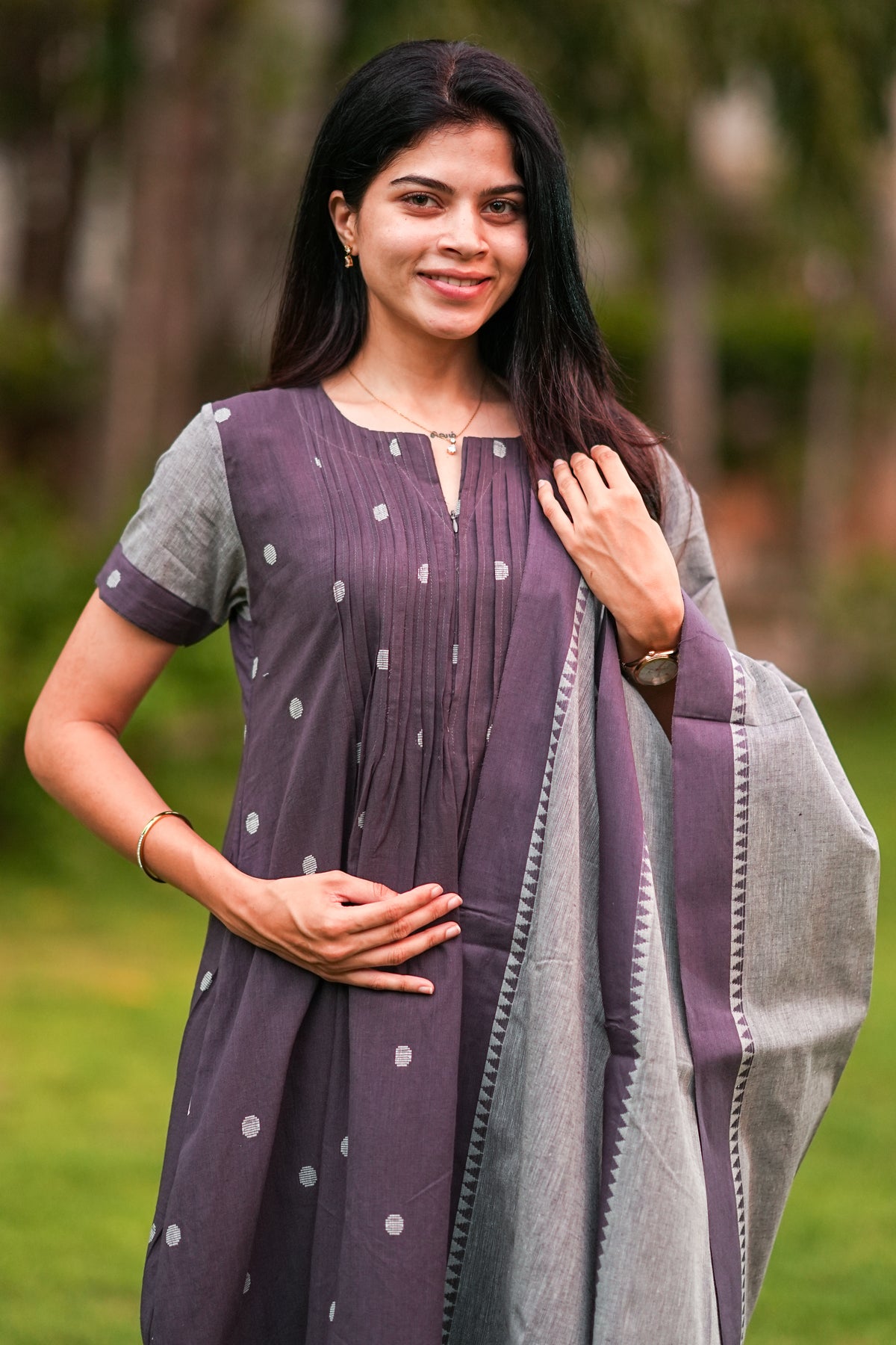 Mithra Maternity Kurti ( 3-Piece Set)