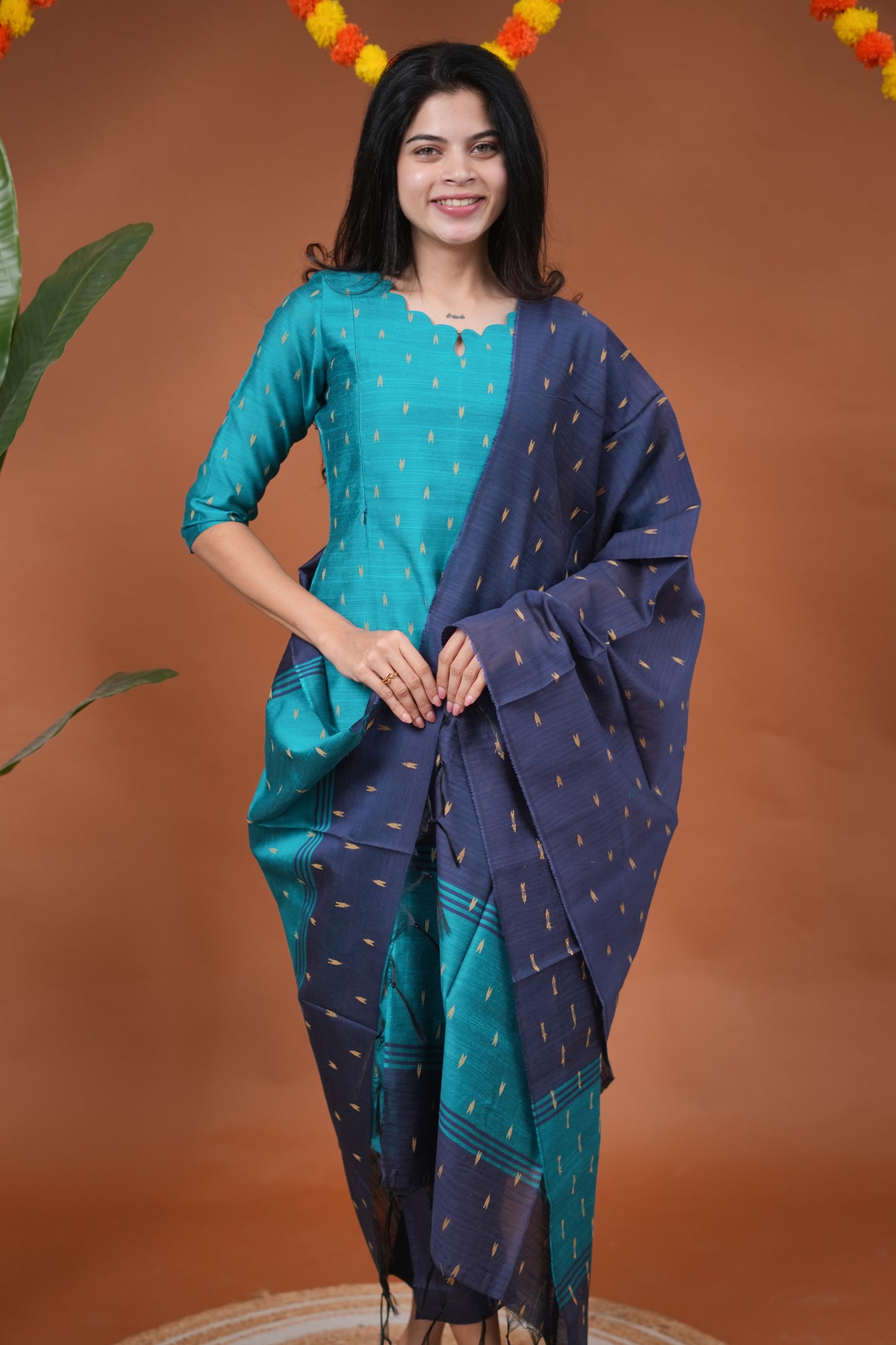 Bindu Maternity Kurti ( 3-Piece Set)