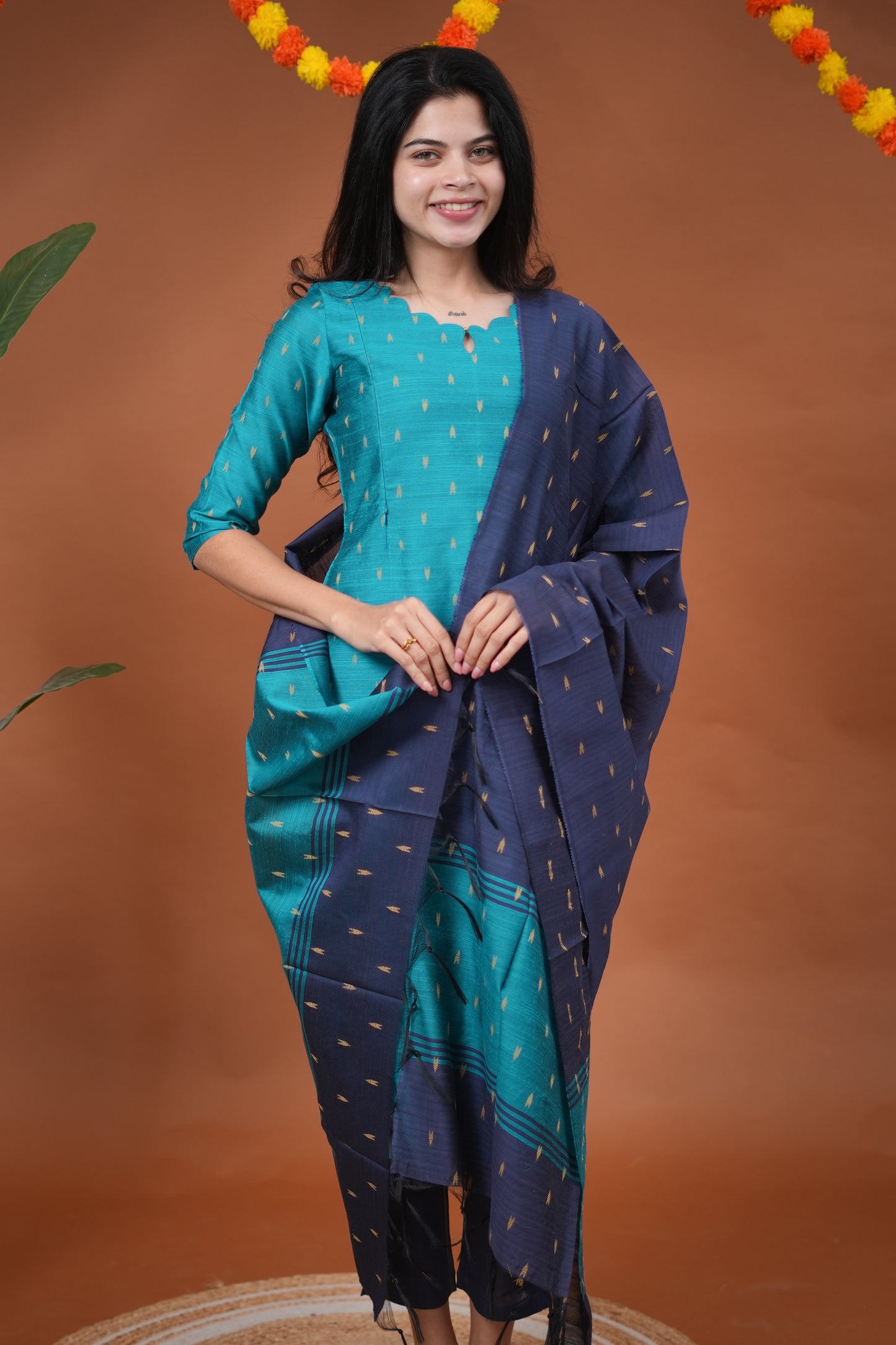 Bindu Maternity Kurti ( 3-Piece Set)